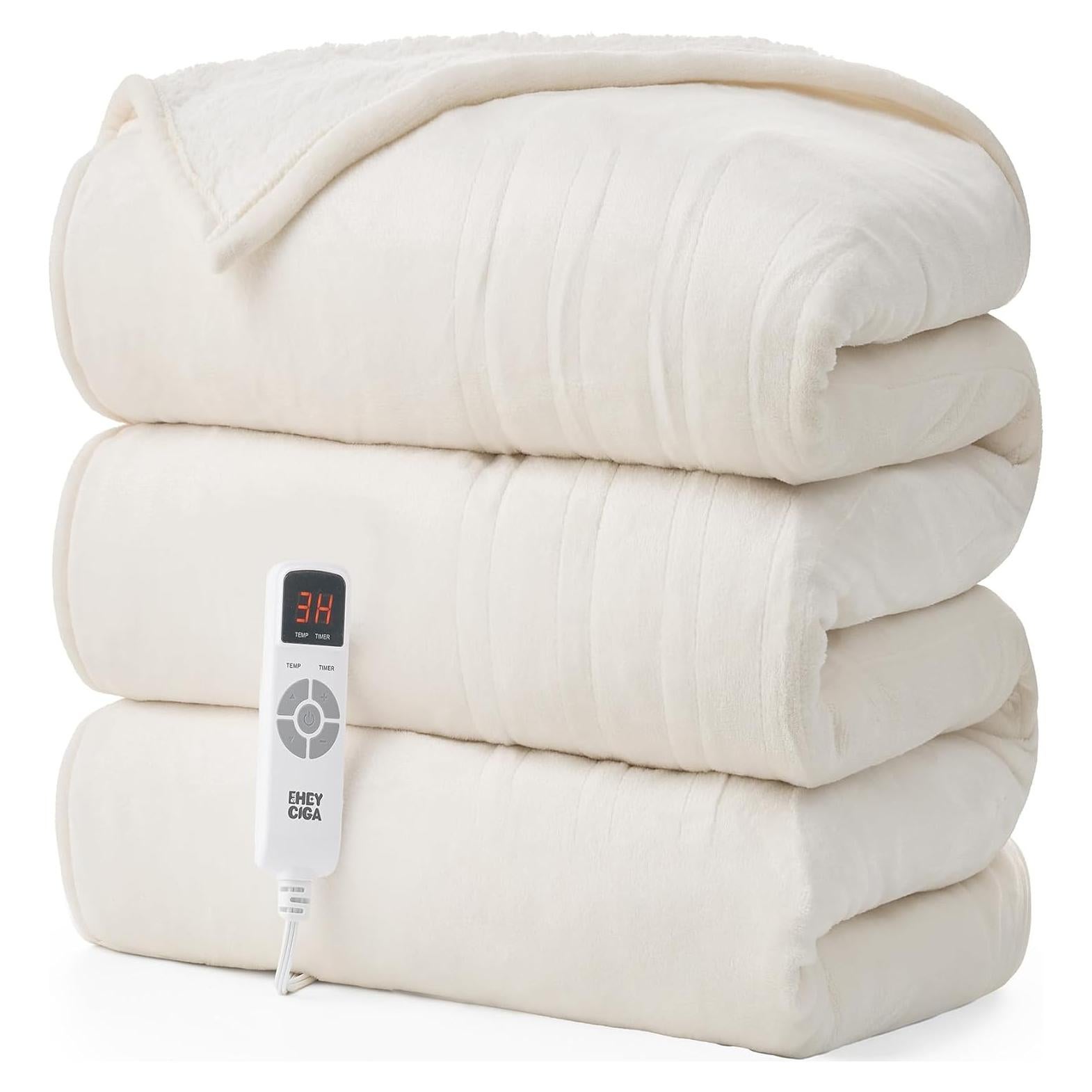 Manta Calefactora Doble EHEYCIGA 157.5x213.4cm 9 Niveles