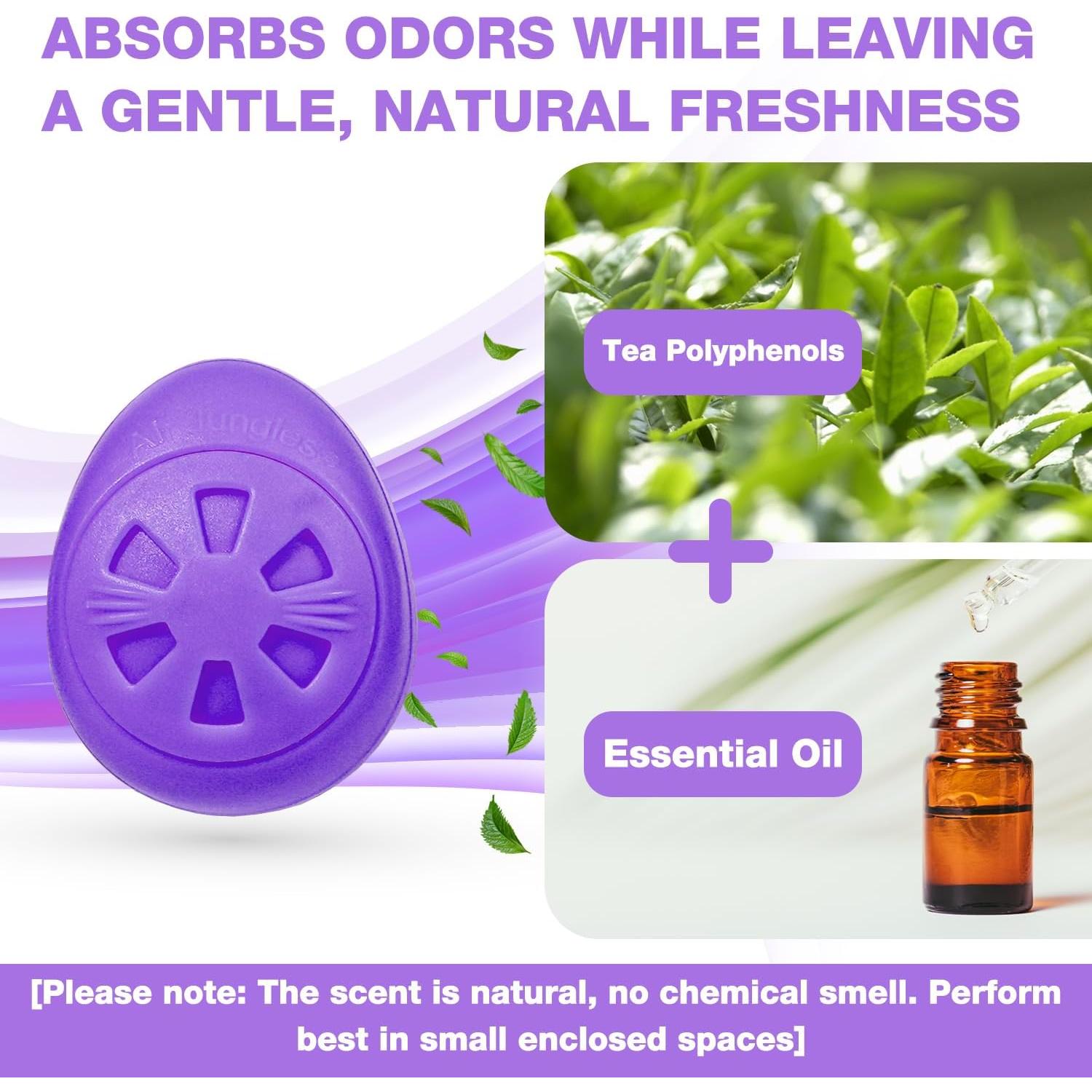 Bolas Desodorantes Air Jungles Aroma Lavanda 6 Unidades