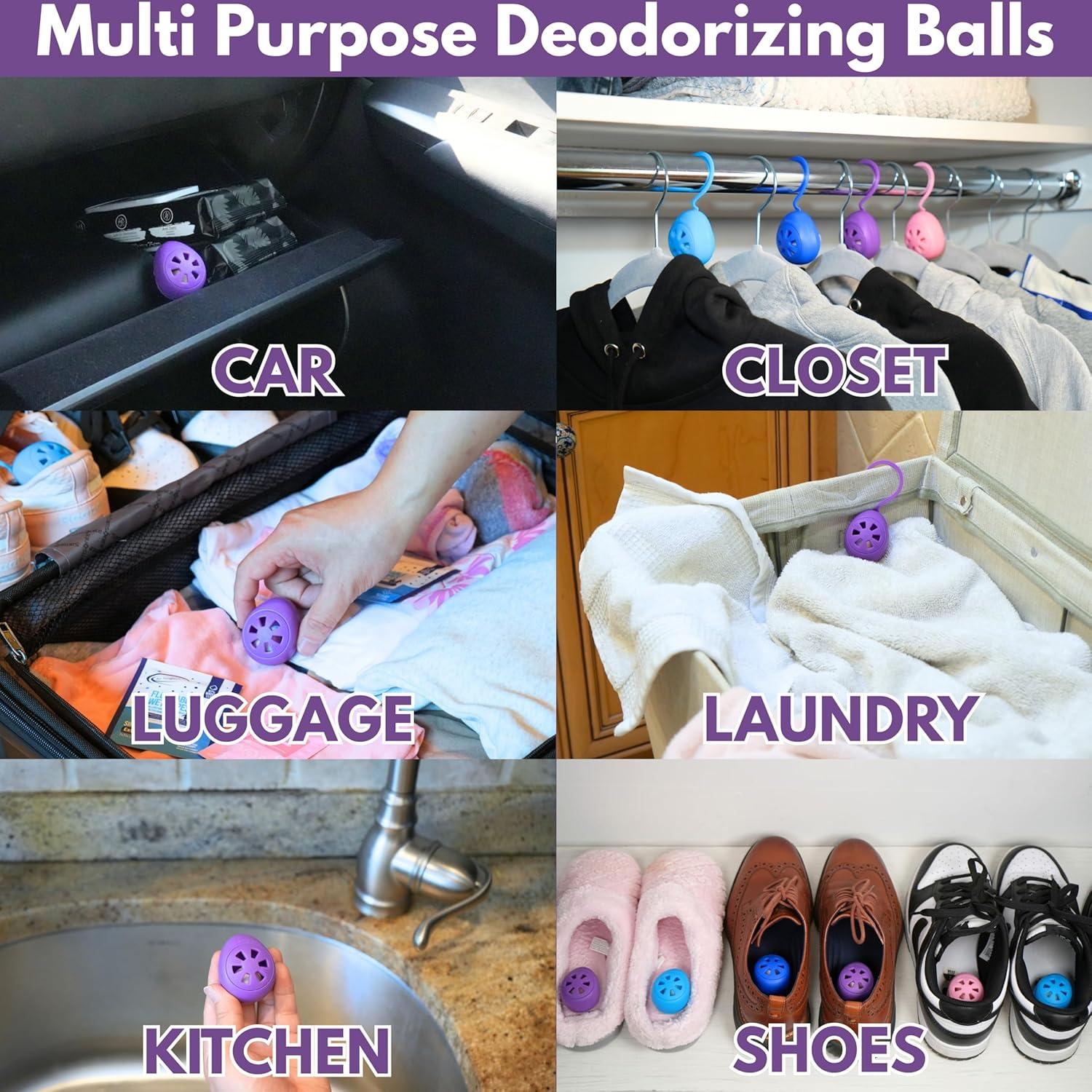 Bolas Desodorantes Air Jungles Aroma Lavanda 6 Unidades