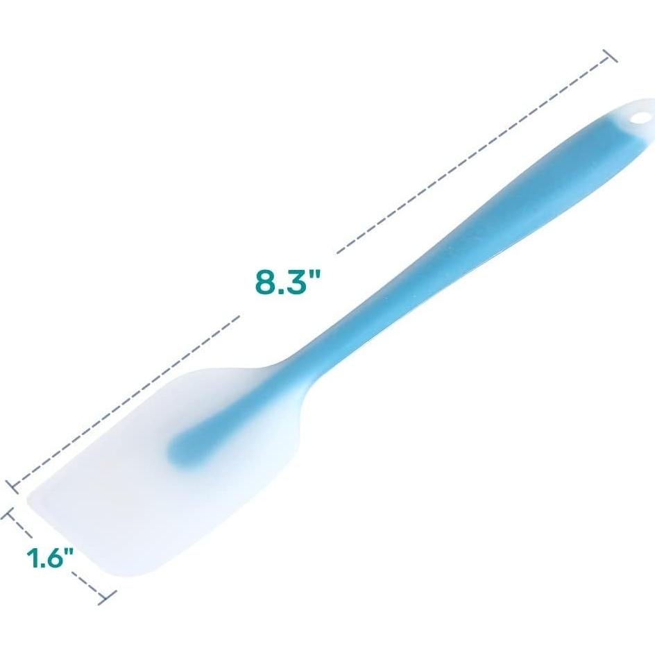 Juego de 4 Espátulas de Silicona HiramWare - Resistente al Calor 232°C