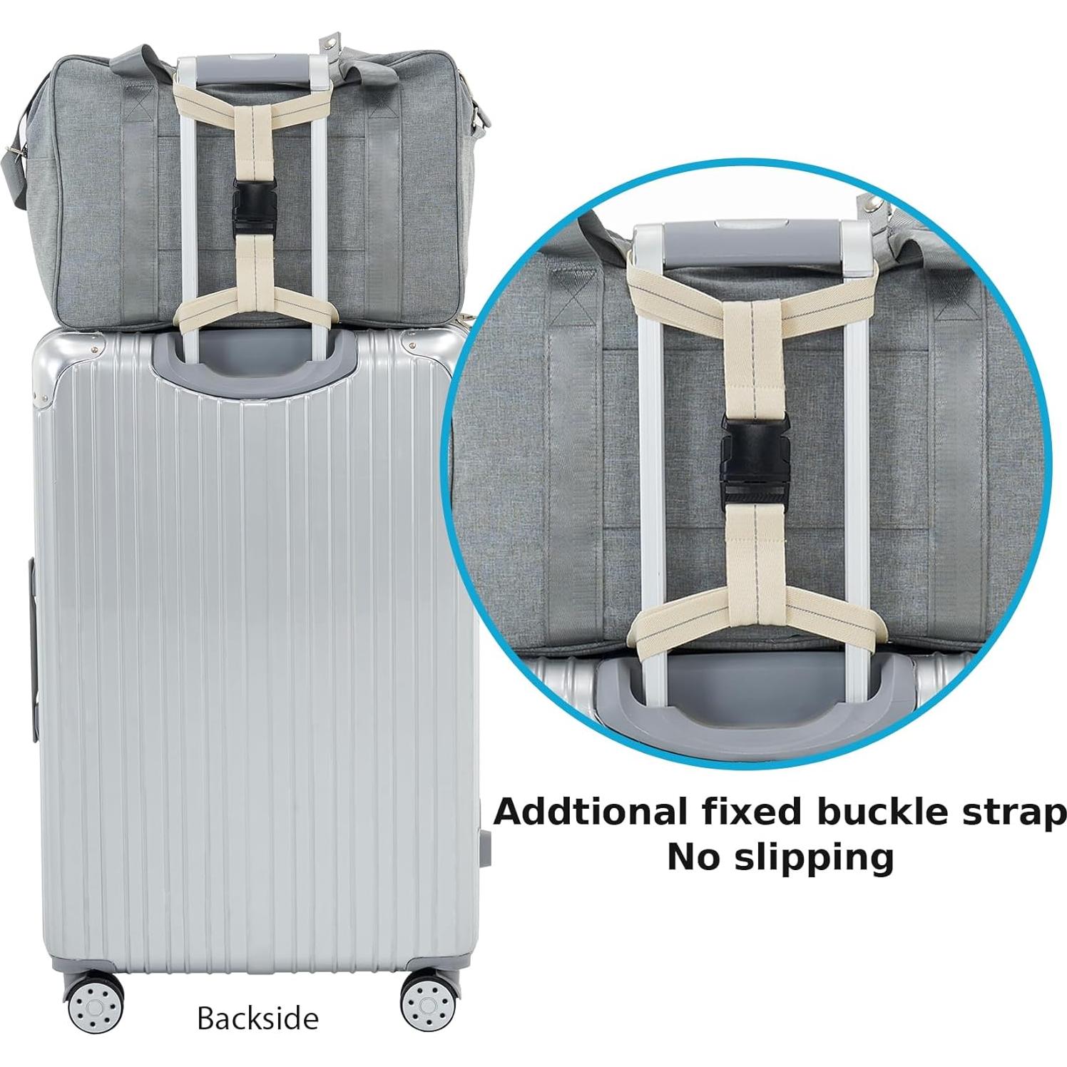 Correa de Equipaje Elástica Travelkin Bungee Ajustable 1 Unidad