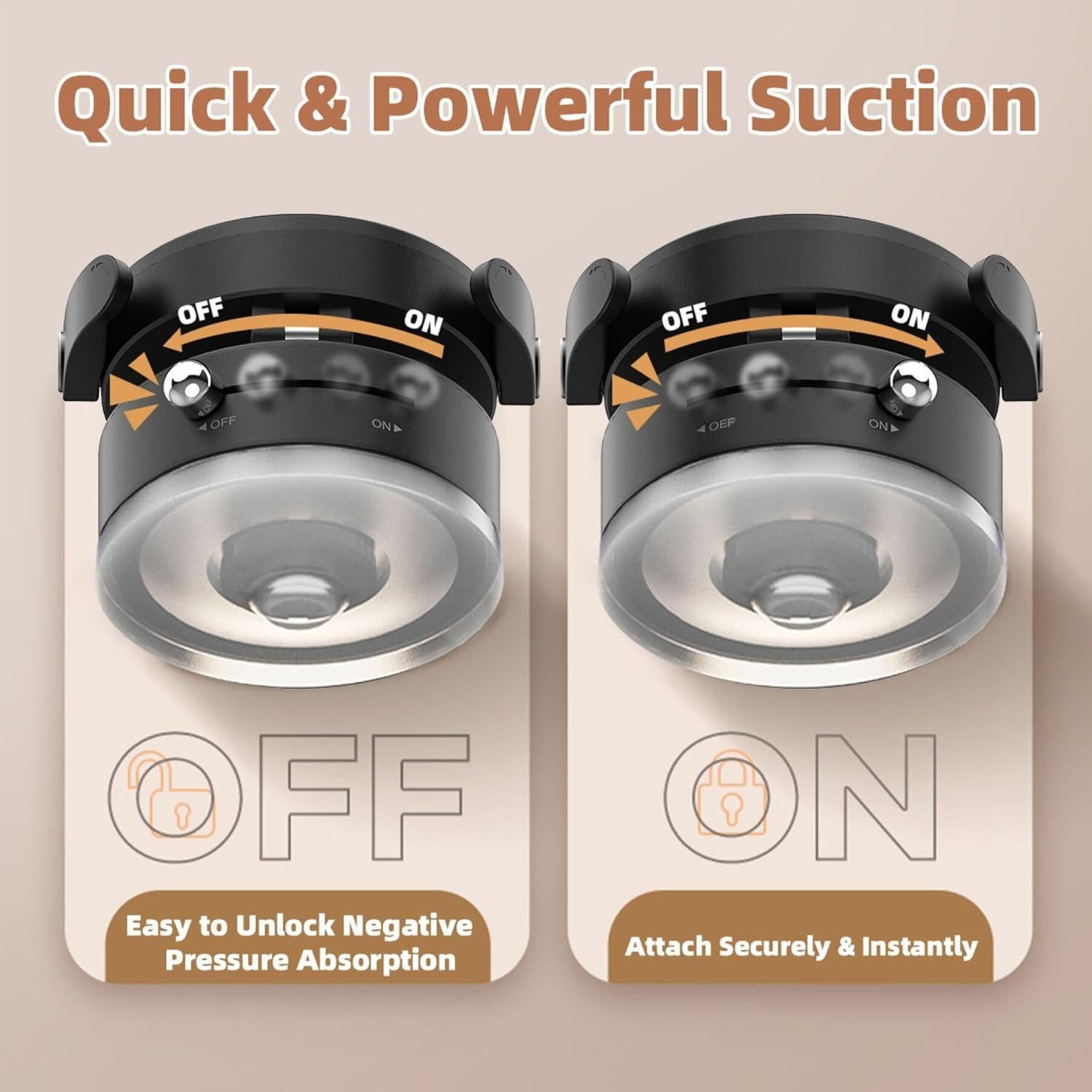 Soporte Magnético para Teléfono SEVENKA 360° con Ventosa