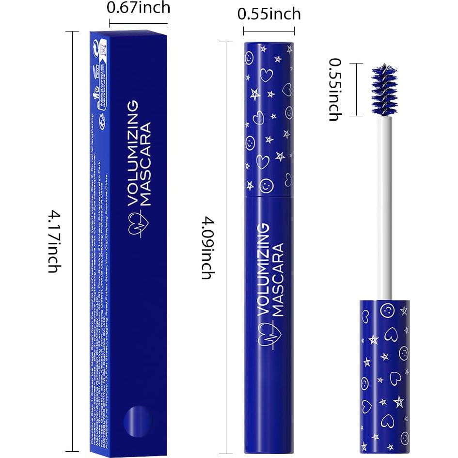 Máscara de Pestañas Voluminizadora BINGBRUSH Azul 4.14 ml