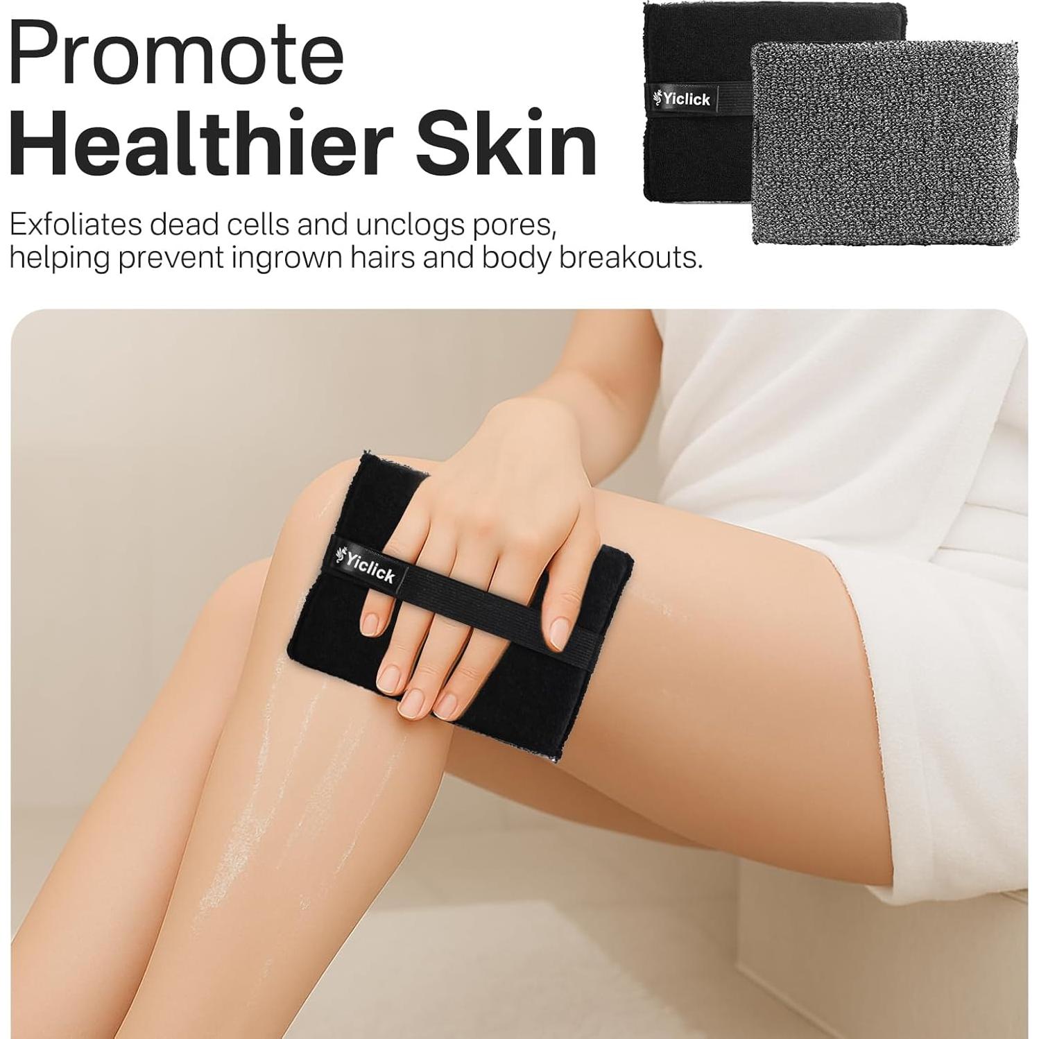 Esponja Exfoliante Corporal Yiclick con Mango - 2 Piezas