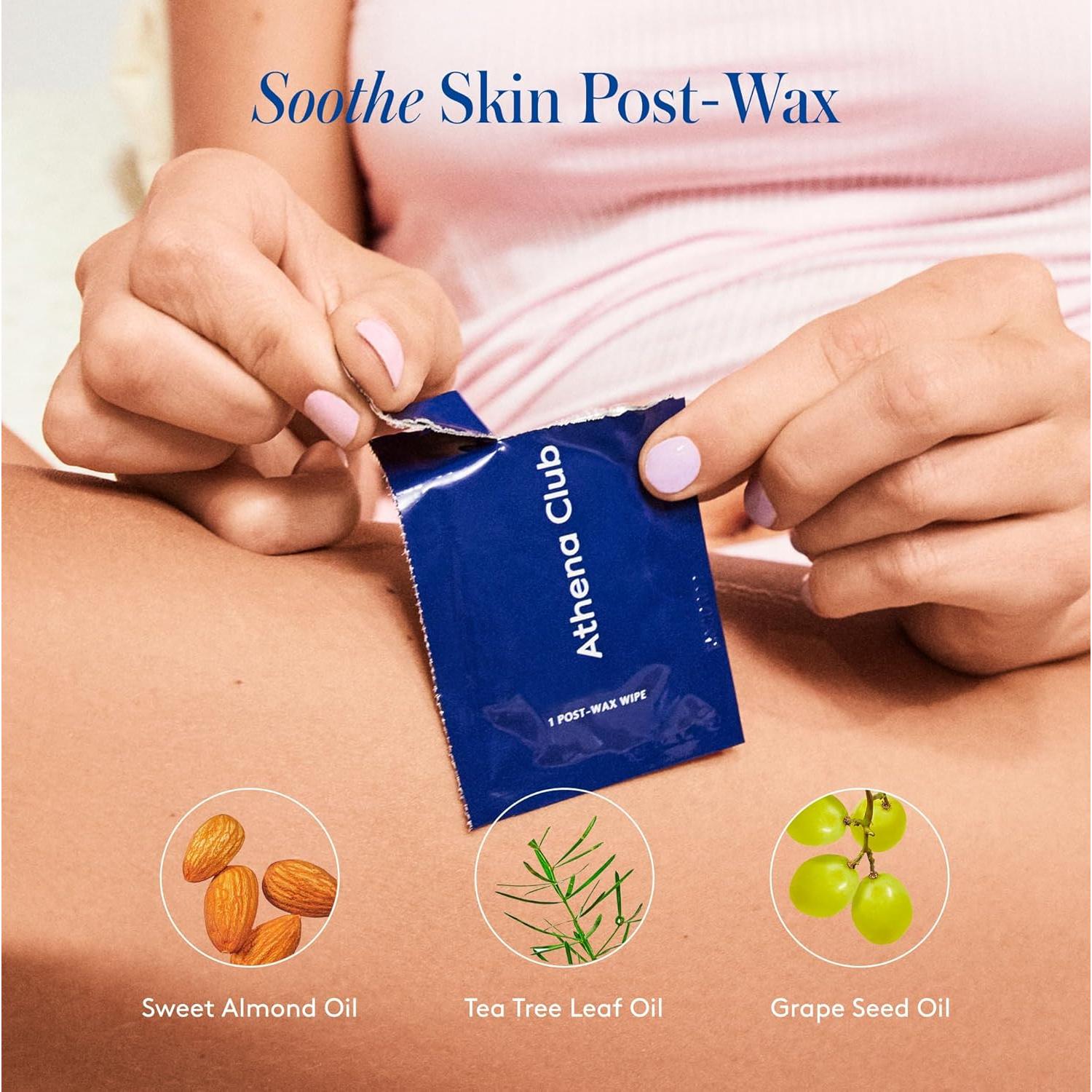 Kit de Cintas de Cera Veganas para el Cuerpo Athena Club