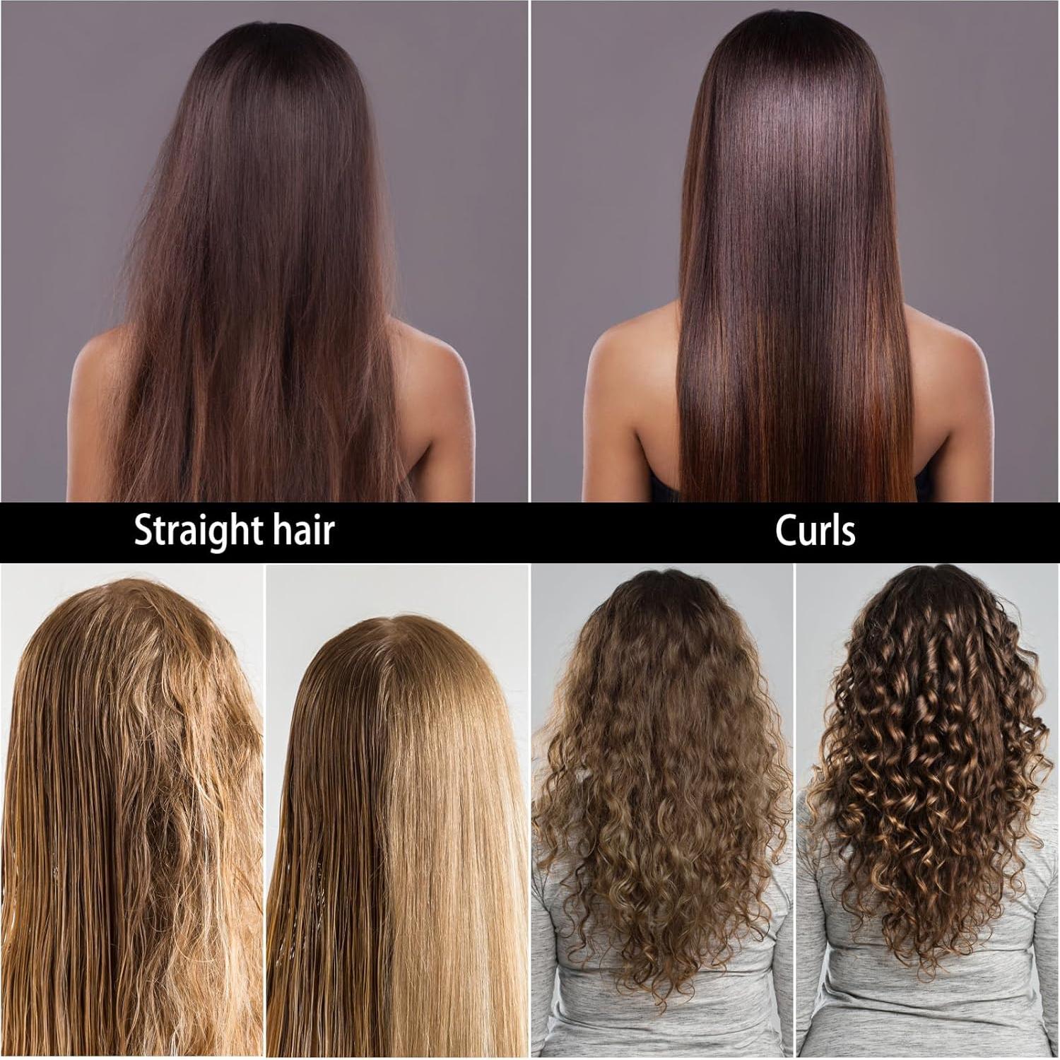 Juego de 3 Cepillos Redondos Térmicos BTYMS - Cerámica y Jabalí