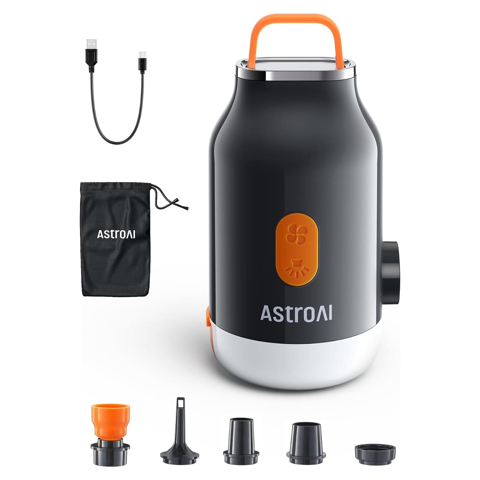 Bomba de Aire Mini AstroAI BC3MINI2 3000mAh Inflar y Desinflar