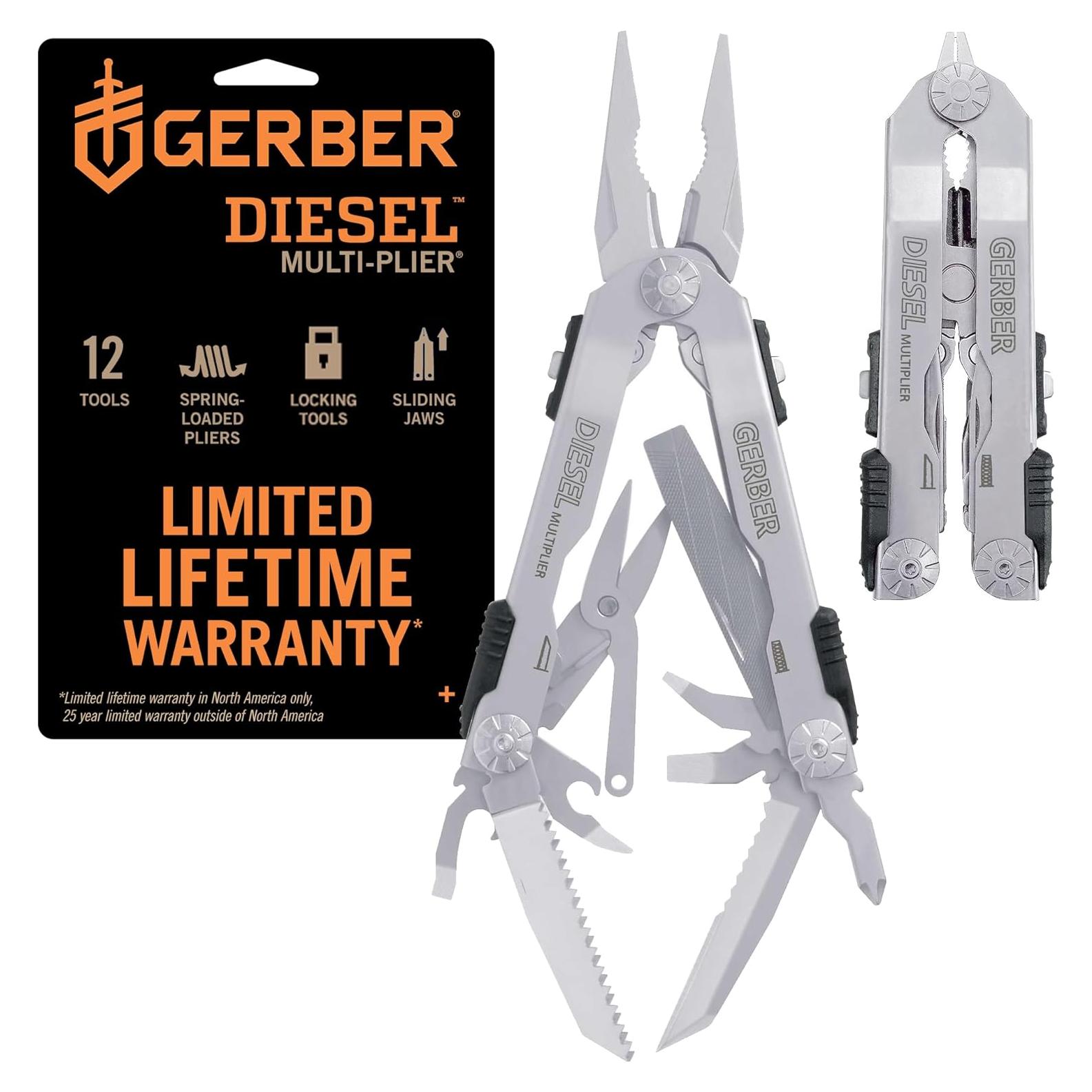 Multi-Herramienta Gerber Diesel 22-01470 Acero Inoxidable