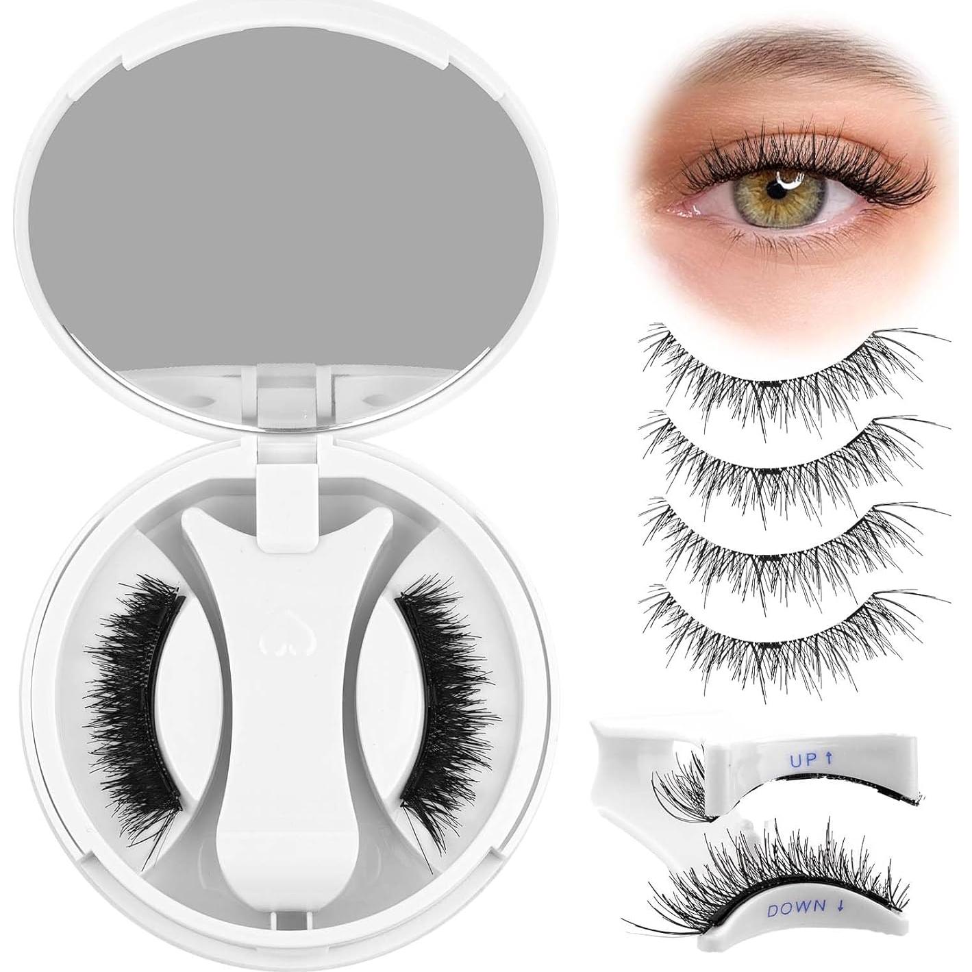 Pestañas Magnéticas FADLASH C16-GD Reutilizables Naturales