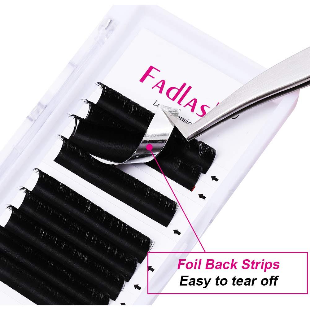 Extensiones de Pestañas FADLASH Easy Fan 0.07 D Curl 18mm