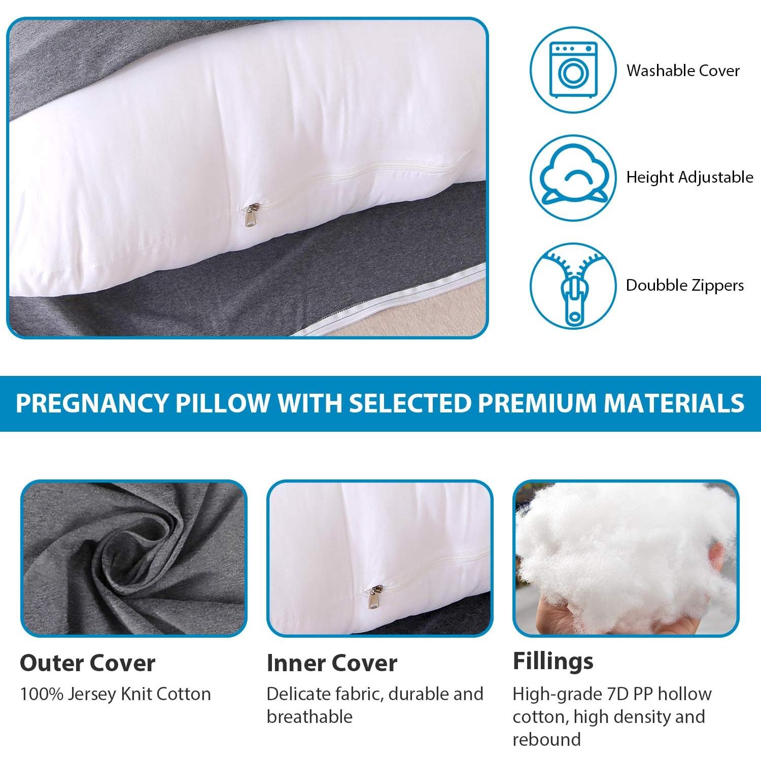 Almohada de Maternidad Victostar V-Pillow 157.5x71.1 cm