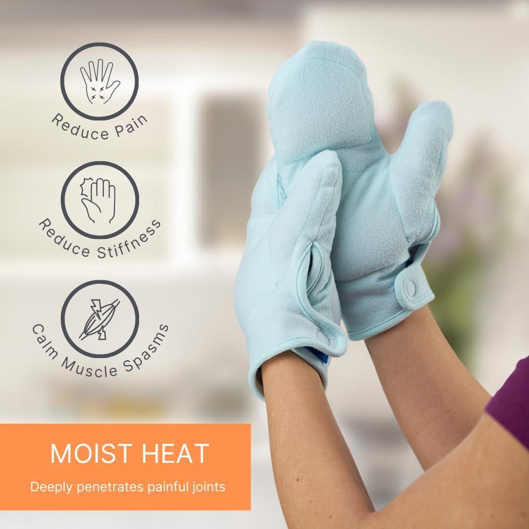 Guantes Calentadores NatraCure para Mano Microondas - Alivio Artritis