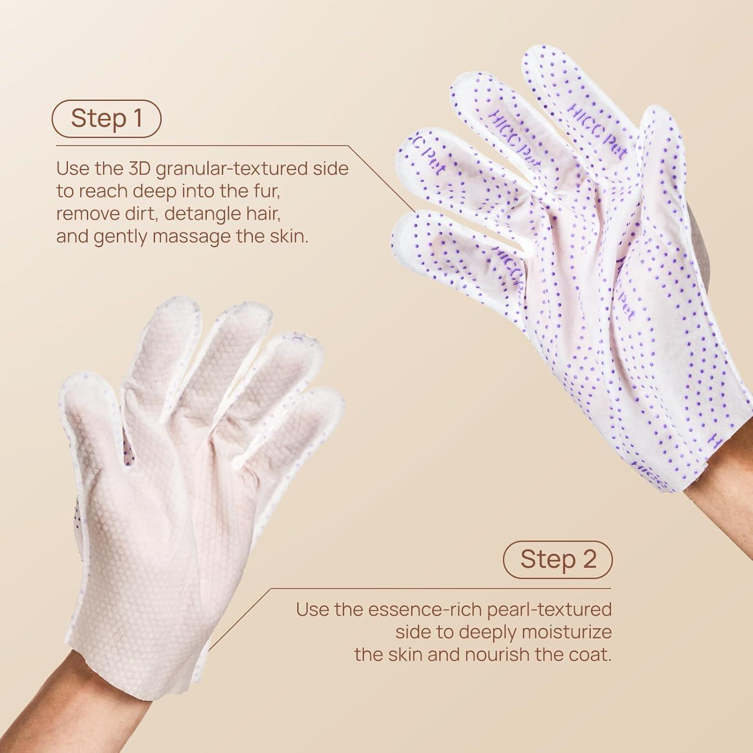 Toallitas de Baño para Perros HICC 20 Pcs Fragancia Coco