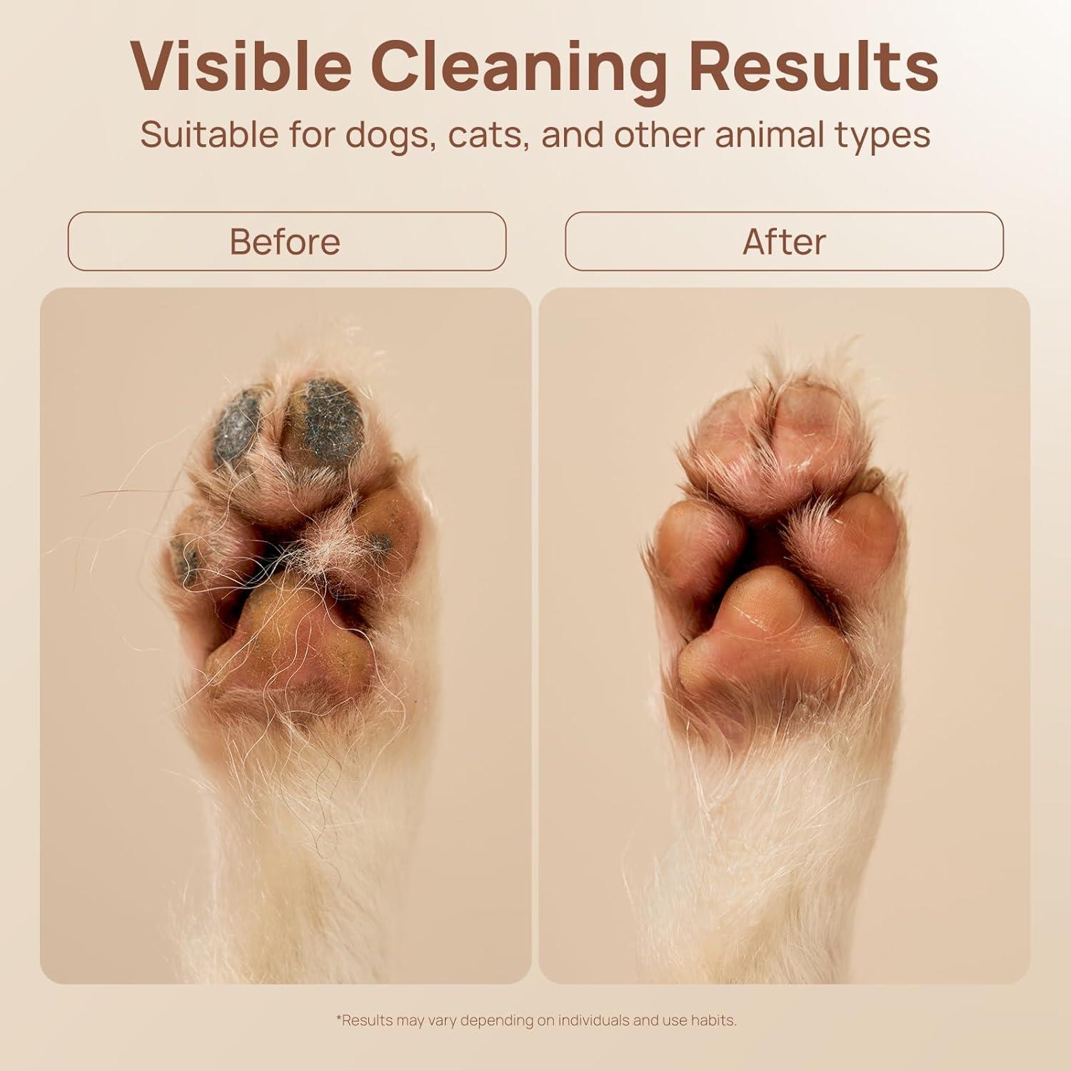 Toallitas de Baño para Perros HICC 20 Pcs Fragancia Coco