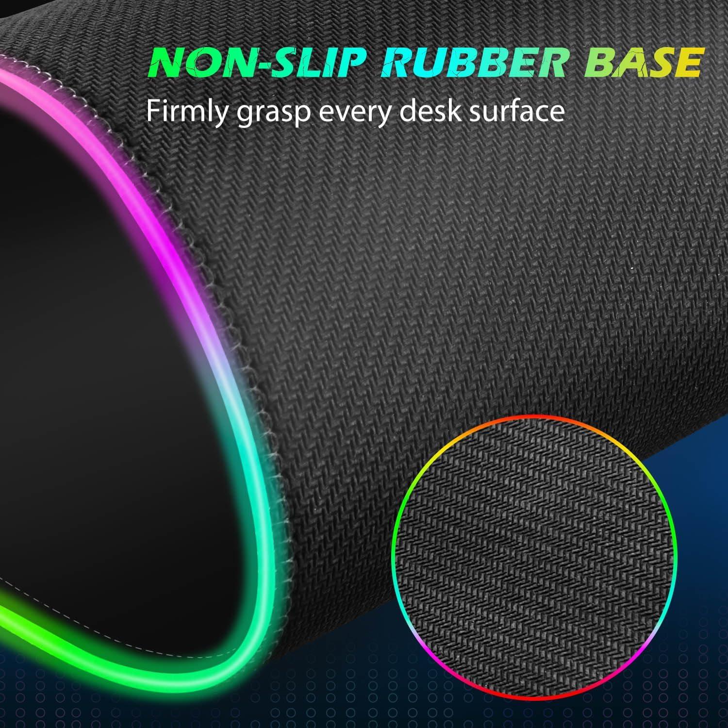 Alfombrilla de Ratón Gaming Inalámbrica ToLuLu RGB 800x300mm