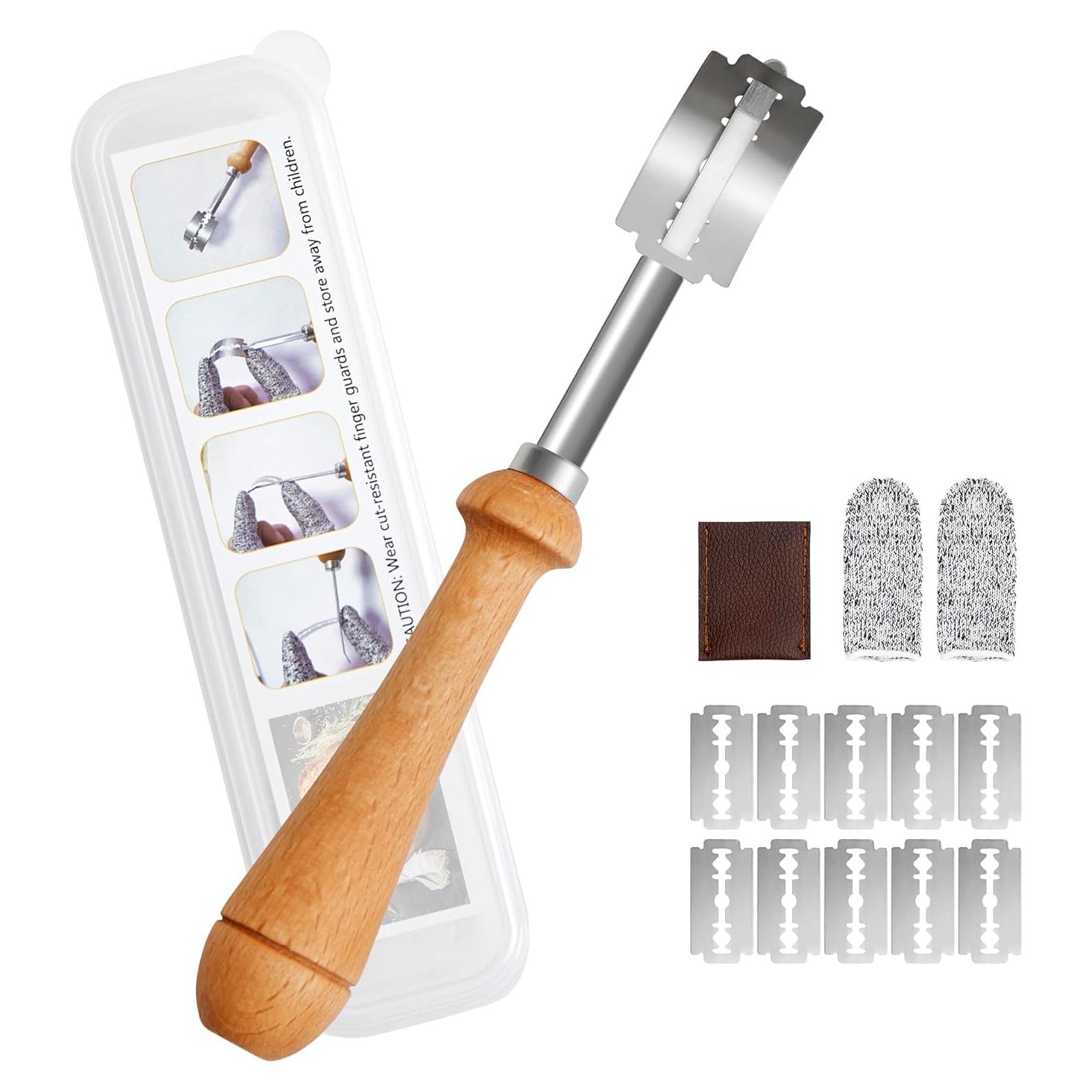 Cuchillo Cortador de Pan Sourdough Vinoil - 10 Cuchillas Inoxidable