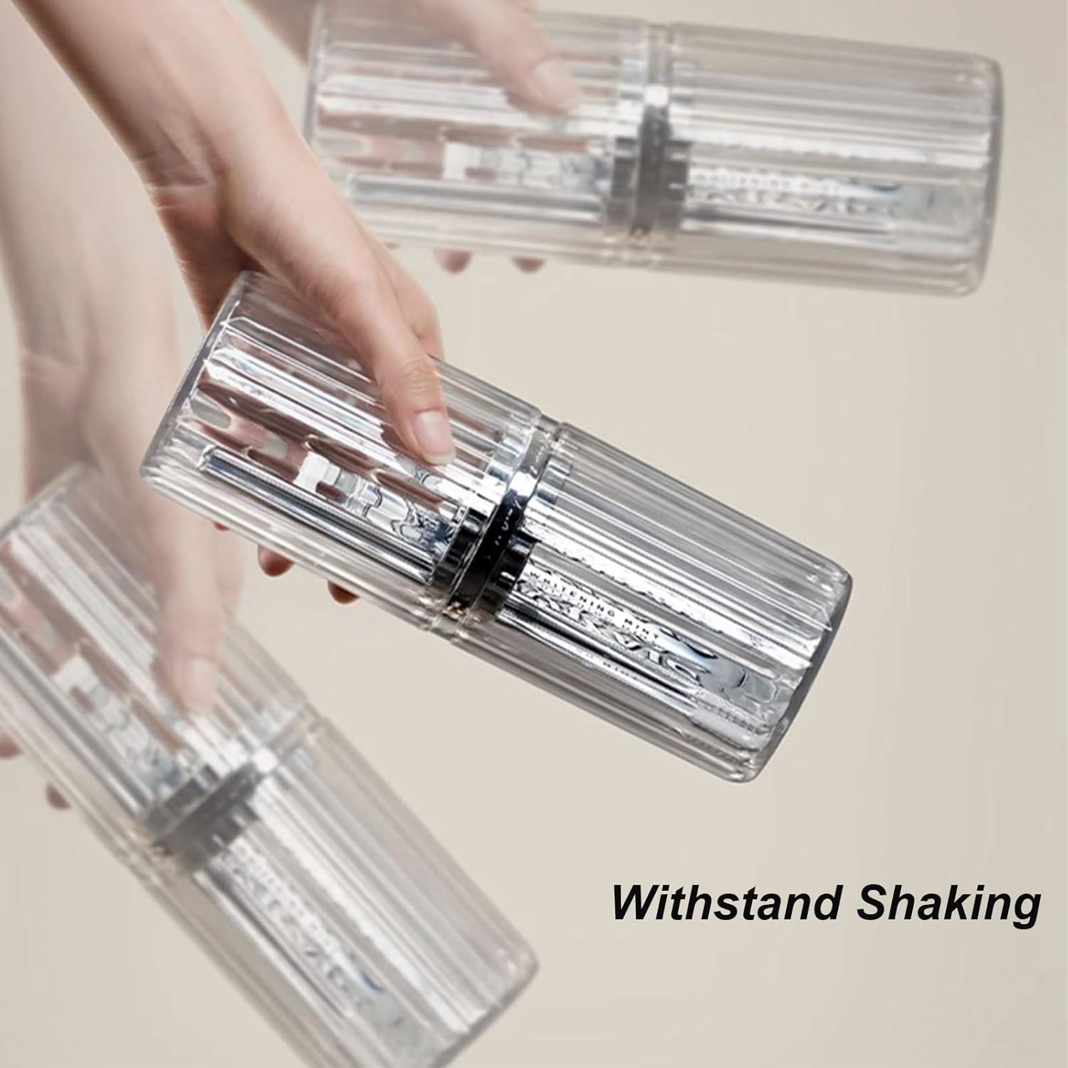 Estuches Transparentes para Cepillo y Pasta de Dientes FQDGTFA