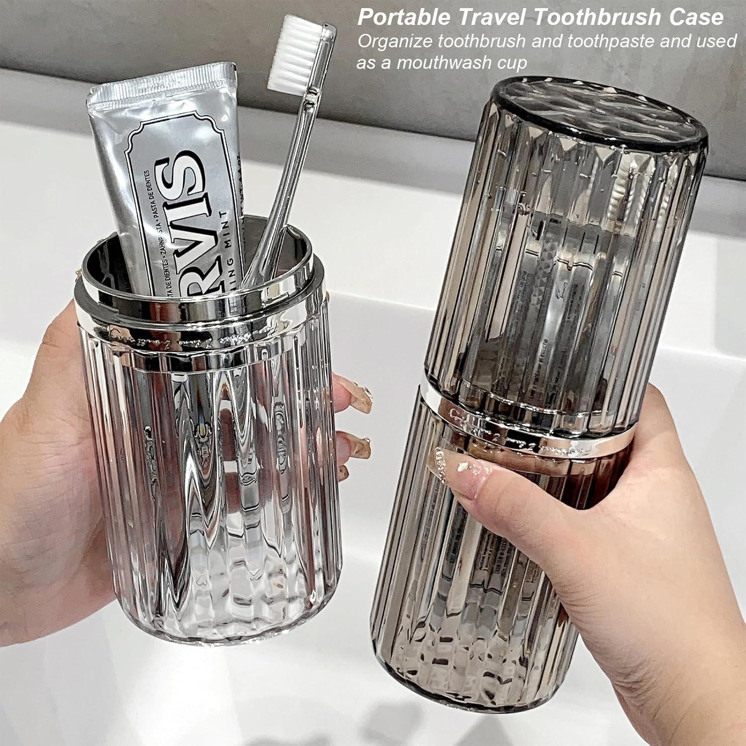 Estuches Transparentes para Cepillo y Pasta de Dientes FQDGTFA