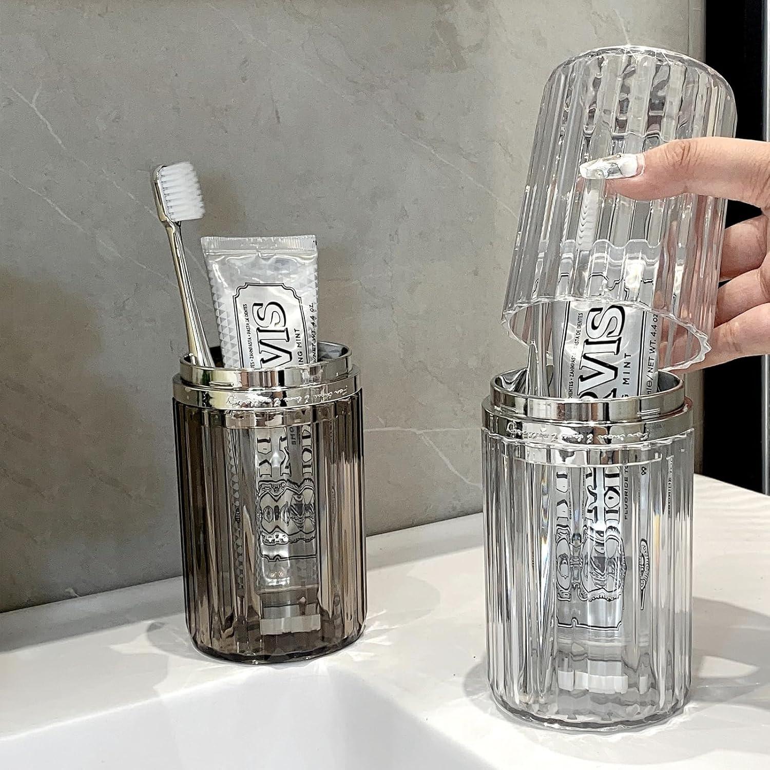 Estuches Transparentes para Cepillo y Pasta de Dientes FQDGTFA