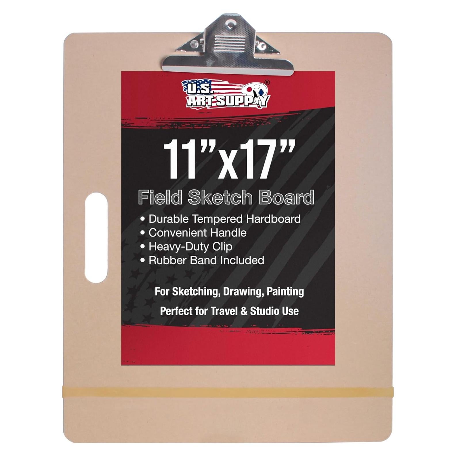 Tablero de Dibujo Portátil Suministro de Arte 27.94 x 43.18 cm