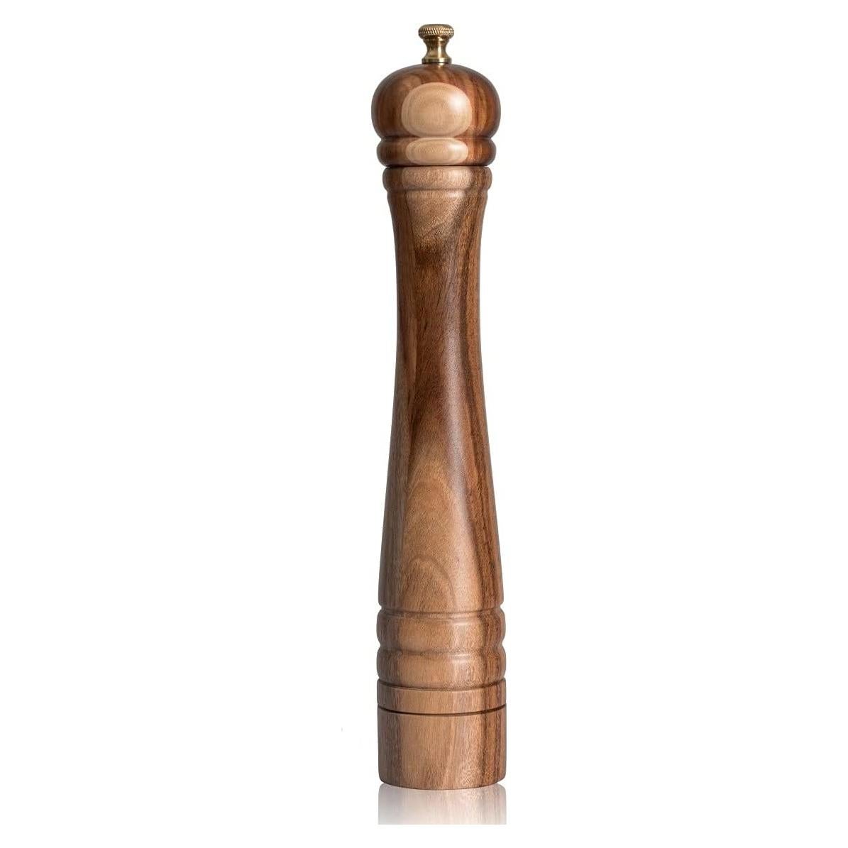 Molino de Pimienta DeroTeno Acacia 30 cm Ajustable Manual