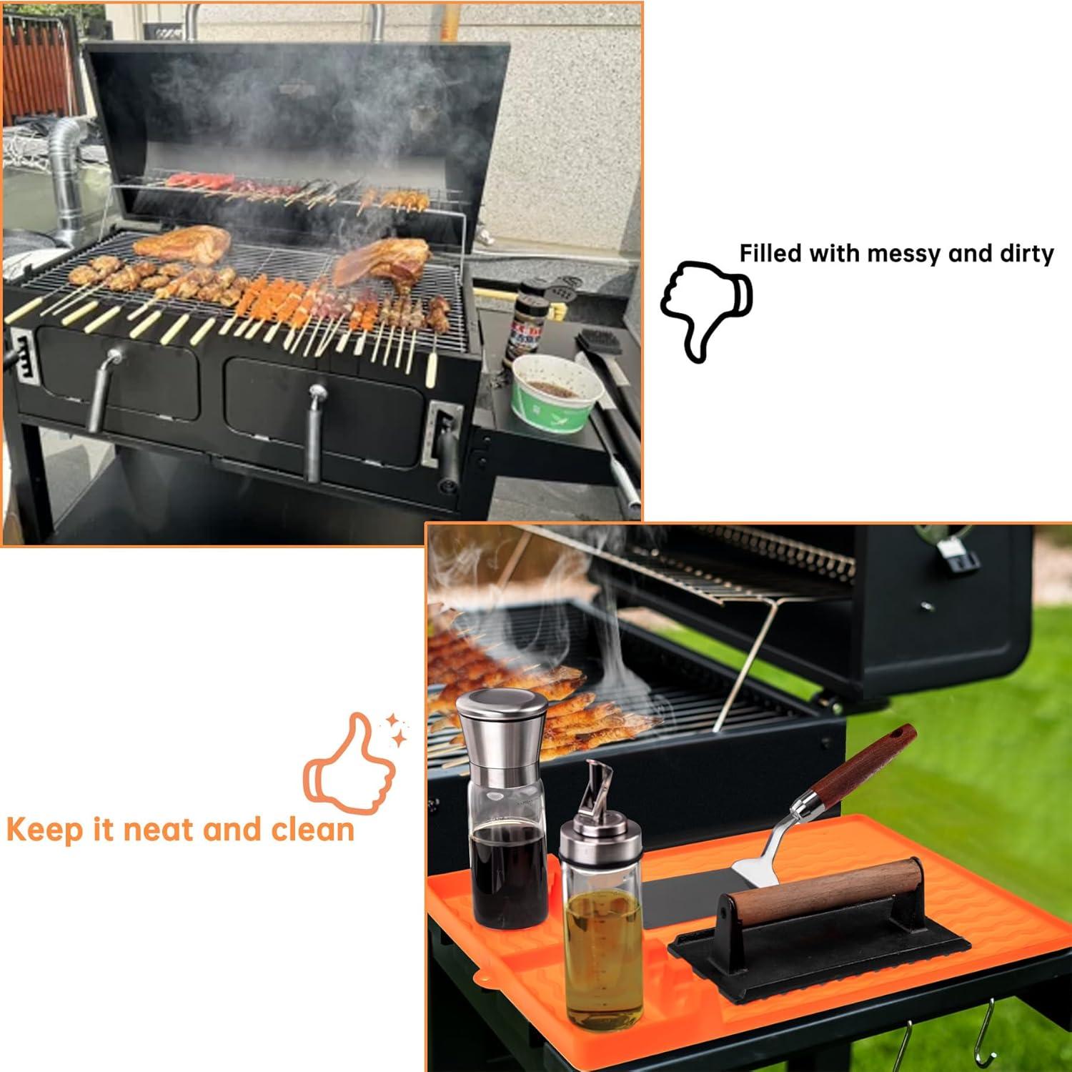 Alfombrilla de Silicona AKONEGE 40.6x29.2 cm Naranja