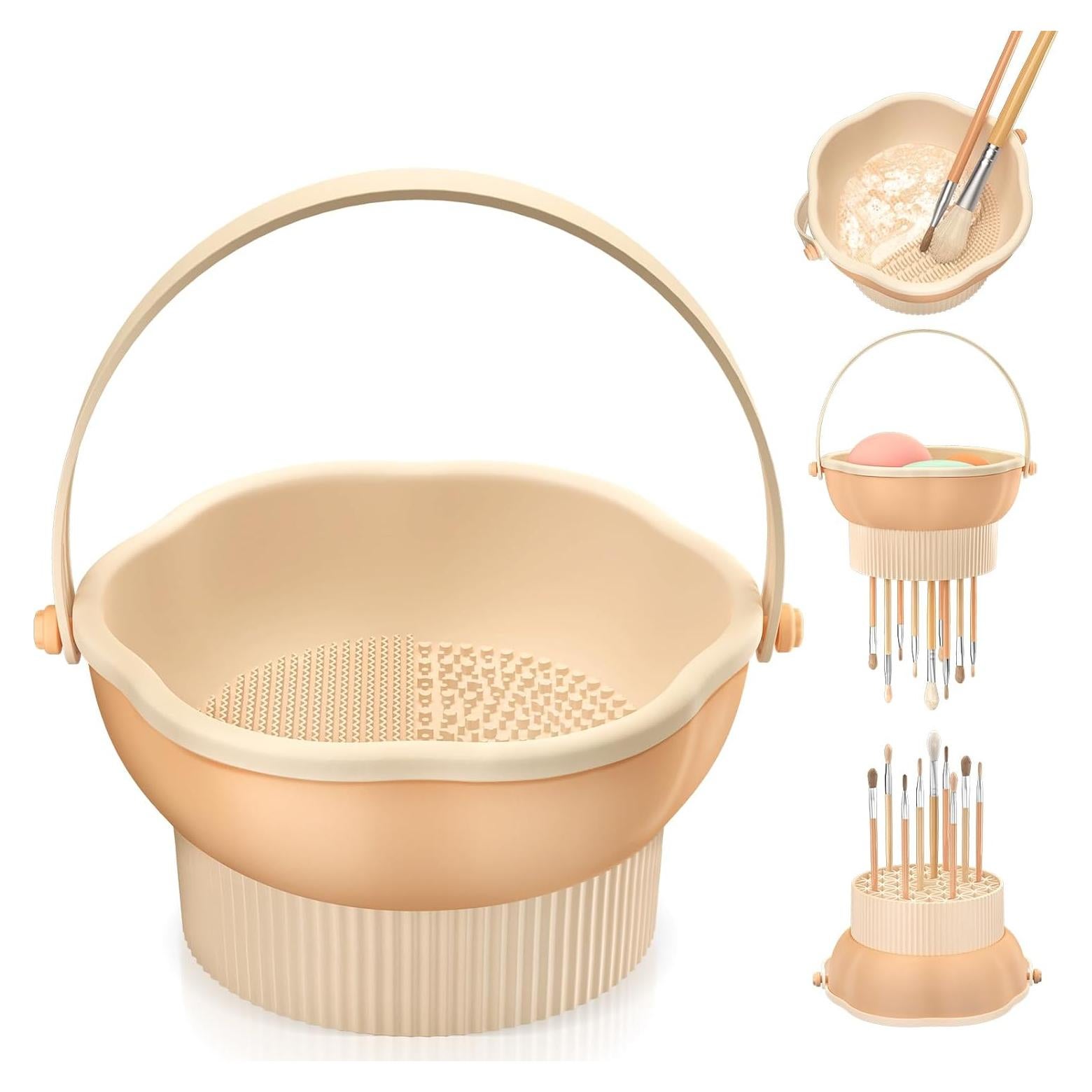 Alfombrilla Limpiadora de Brochas Senbowe 3 en 1 Silicona