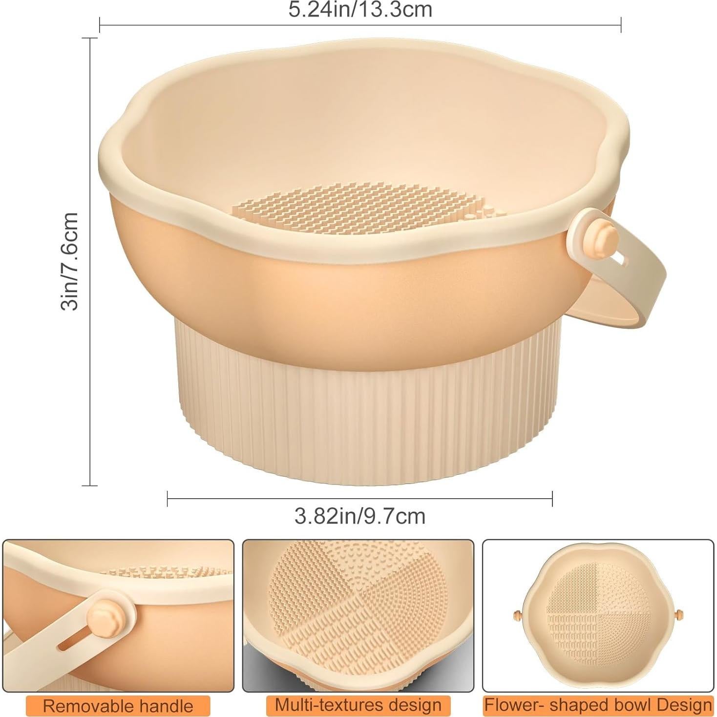 Alfombrilla Limpiadora de Brochas Senbowe 3 en 1 Silicona