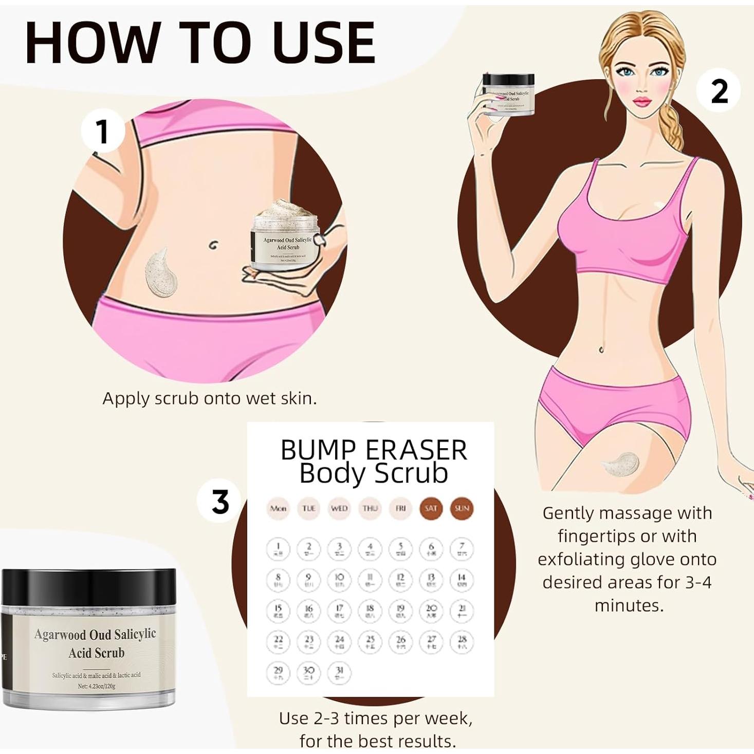 Exfoliante Facial Natural Oud de Agarwood 199g - Salicilico