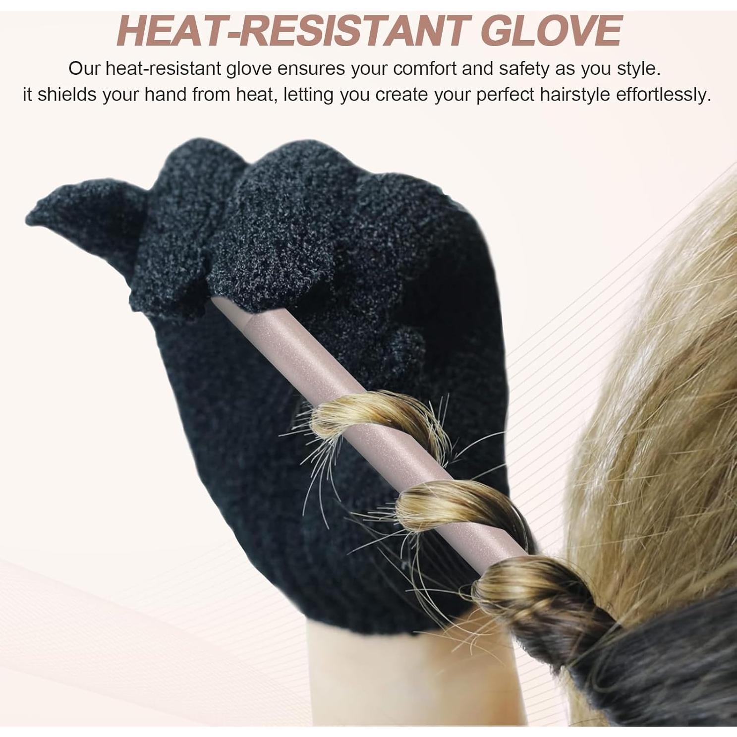 Varita de Rizado 13 mm ToMe Doble Voltaje con Guante