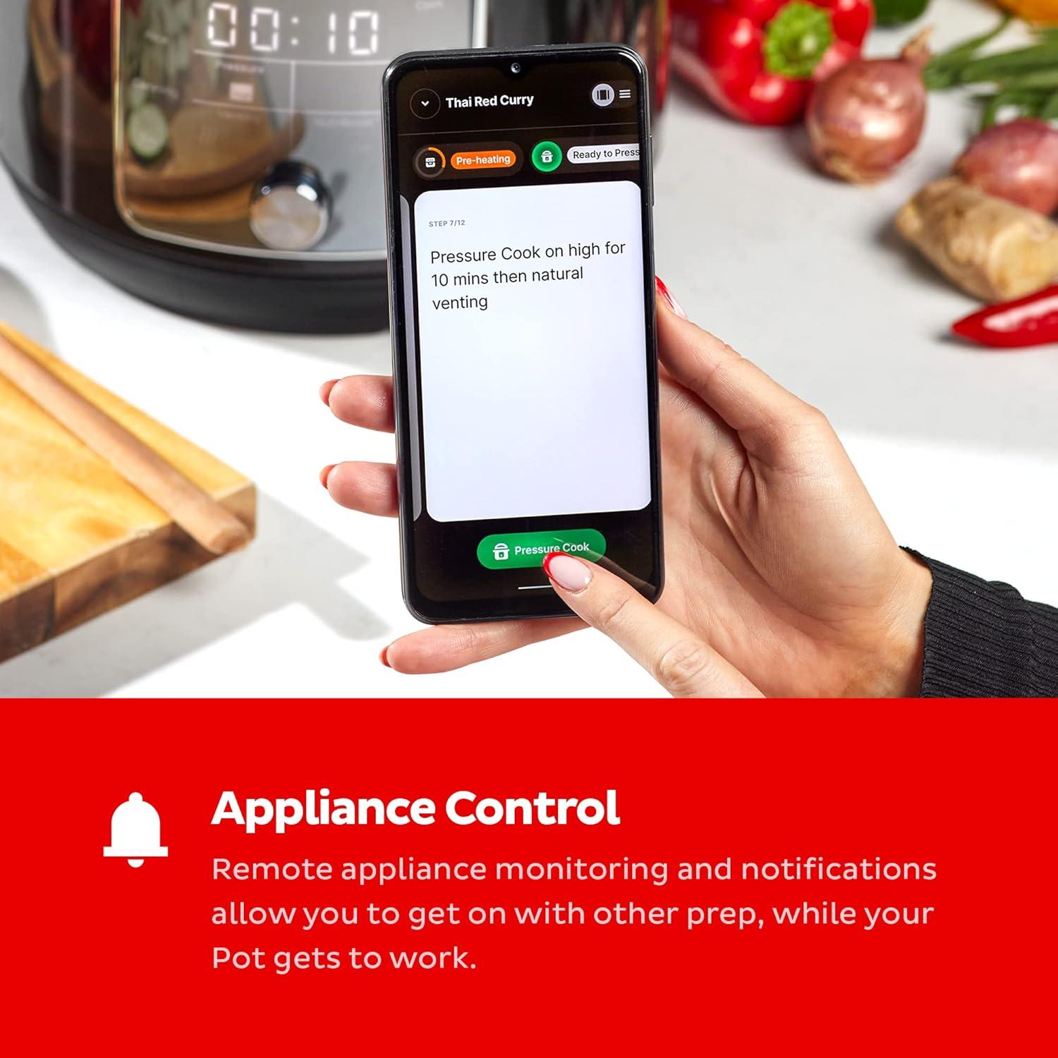 Olla Multifuncional Instant Pot Pro Plus 6 Cuartos Wi-Fi