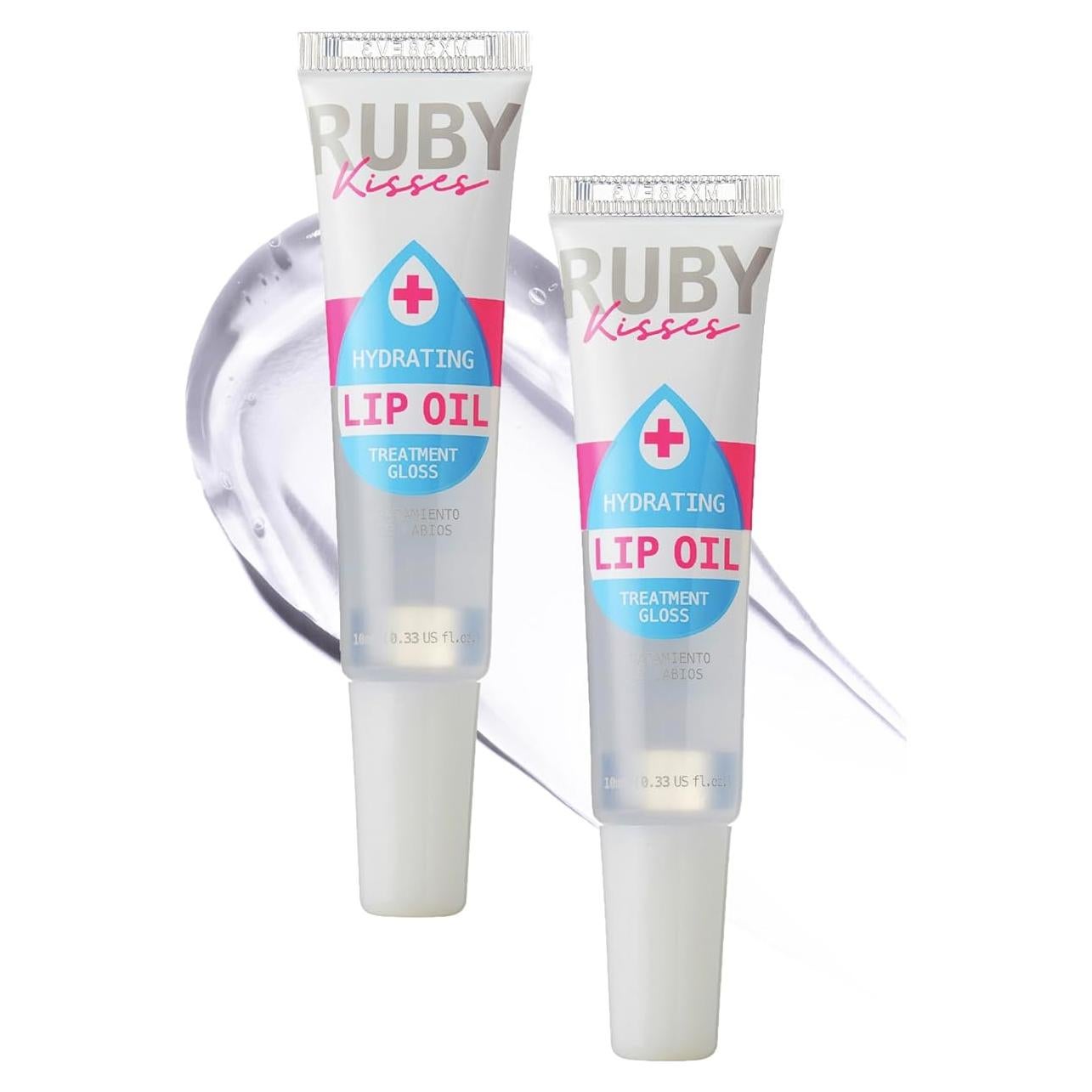 Aceite Hidratante para Labios Ruby Kisses RLO01 2 Pack 9.86 ml