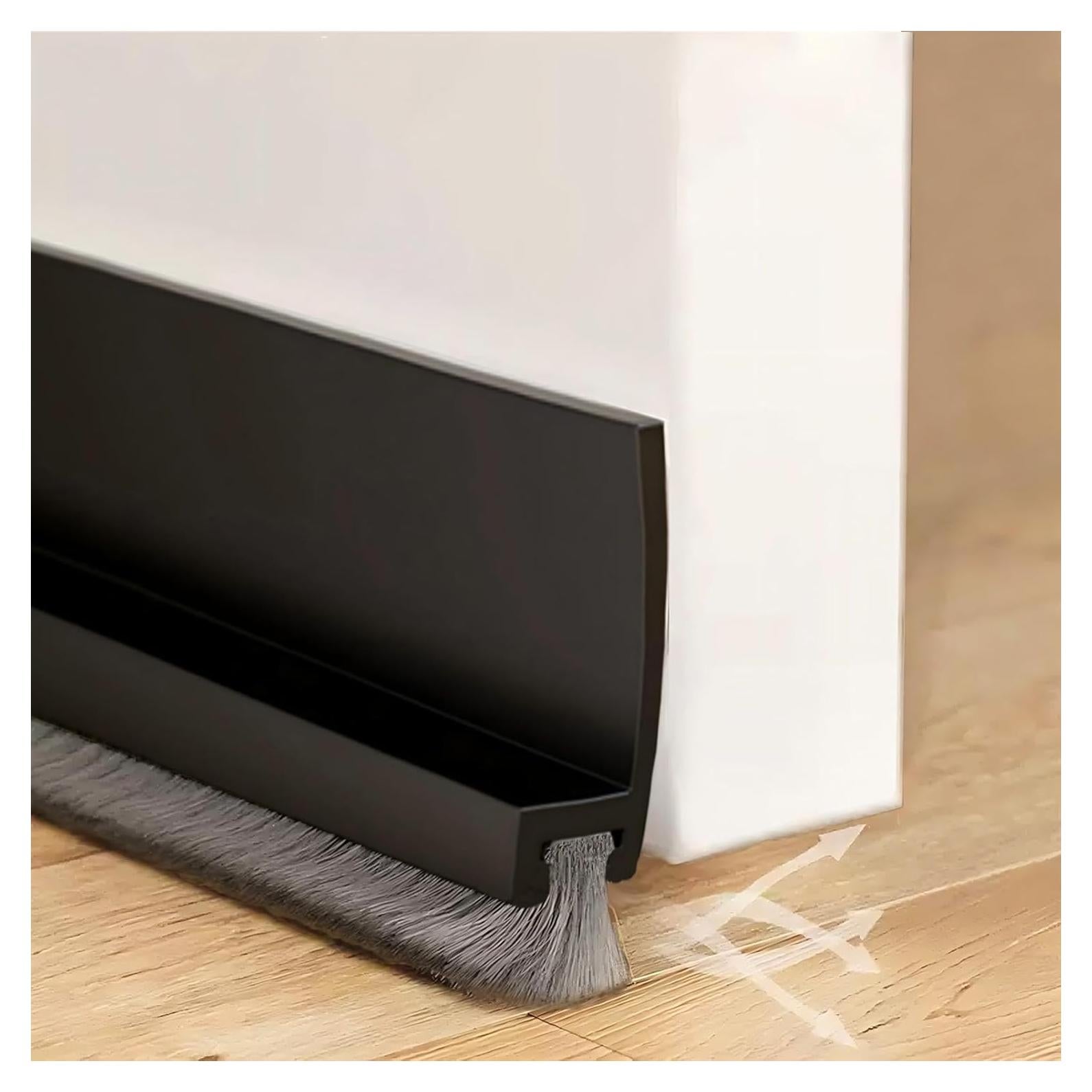 Tapón de Puerta con Cepillo Bengbushatuxin 100cm Negro