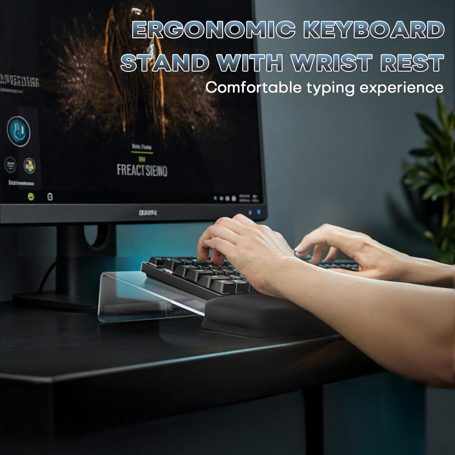 Soporte para Reposamuñecas Ergonómico ShunChengFa Acrílico