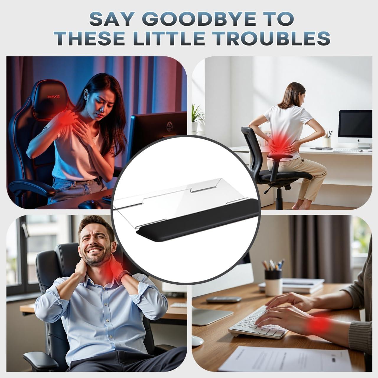 Soporte para Reposamuñecas Ergonómico ShunChengFa Acrílico