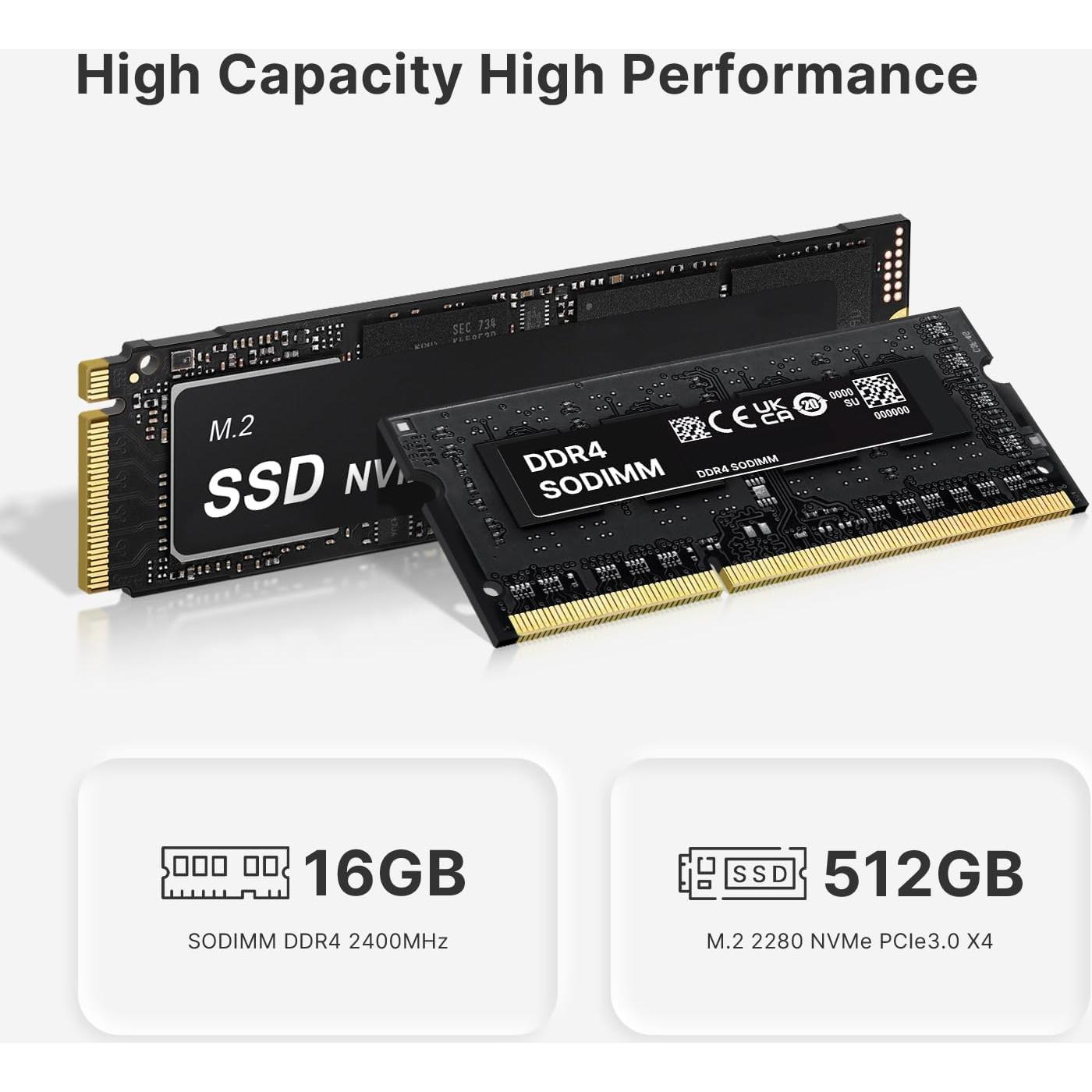 Mini PC ORIGIMAGIC C4 Ryzen 5 3550H 16GB RAM 512GB SSD