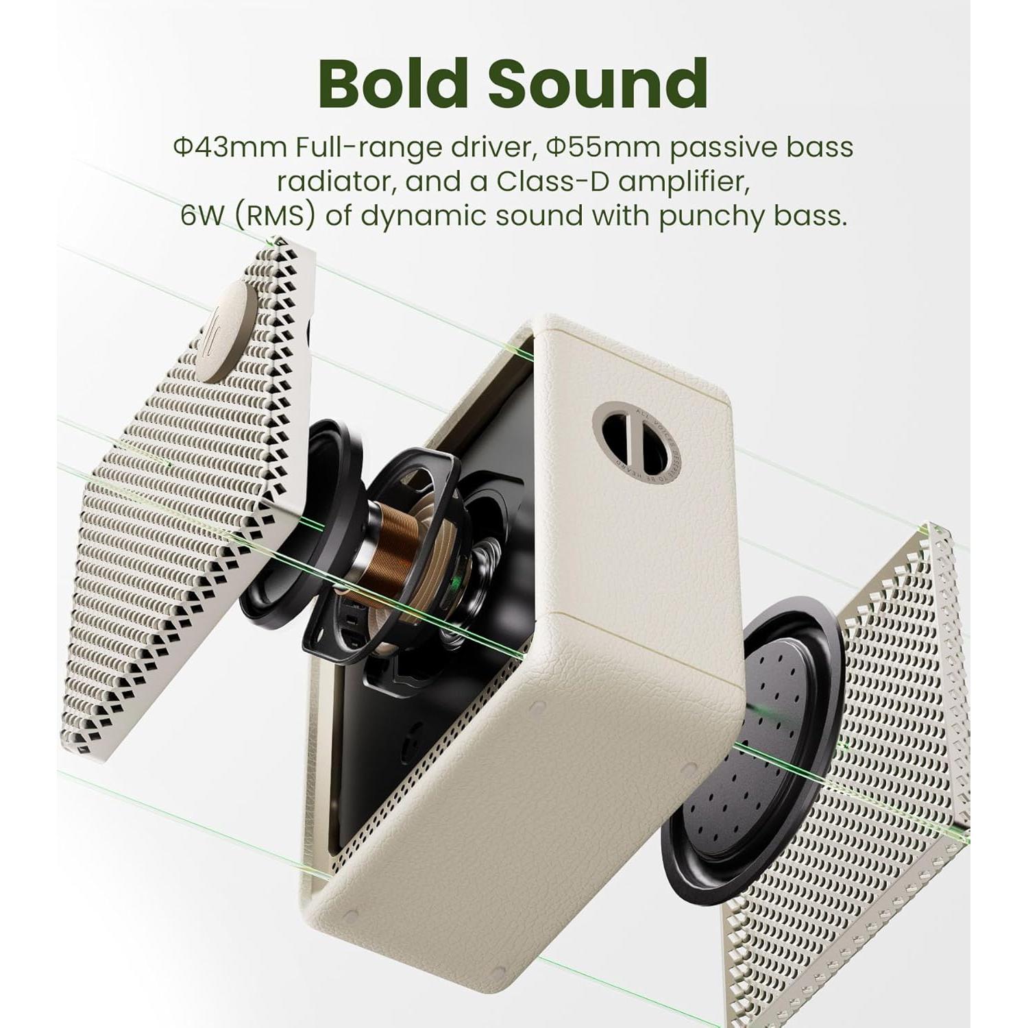 Altavoz Bluetooth Edifier ES20 Portátil IP67 15 Horas Negro