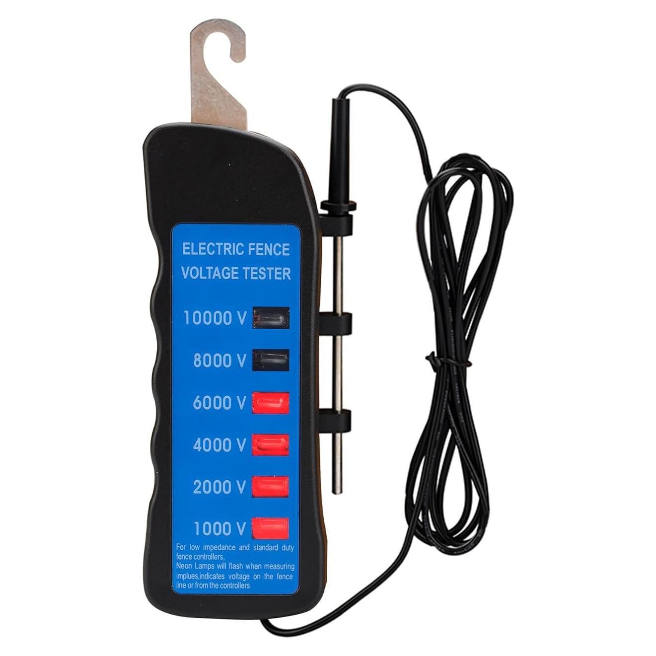 Probador de Voltaje de Cerca Eléctrica LYDITE 1kV-10kV 6 Luces