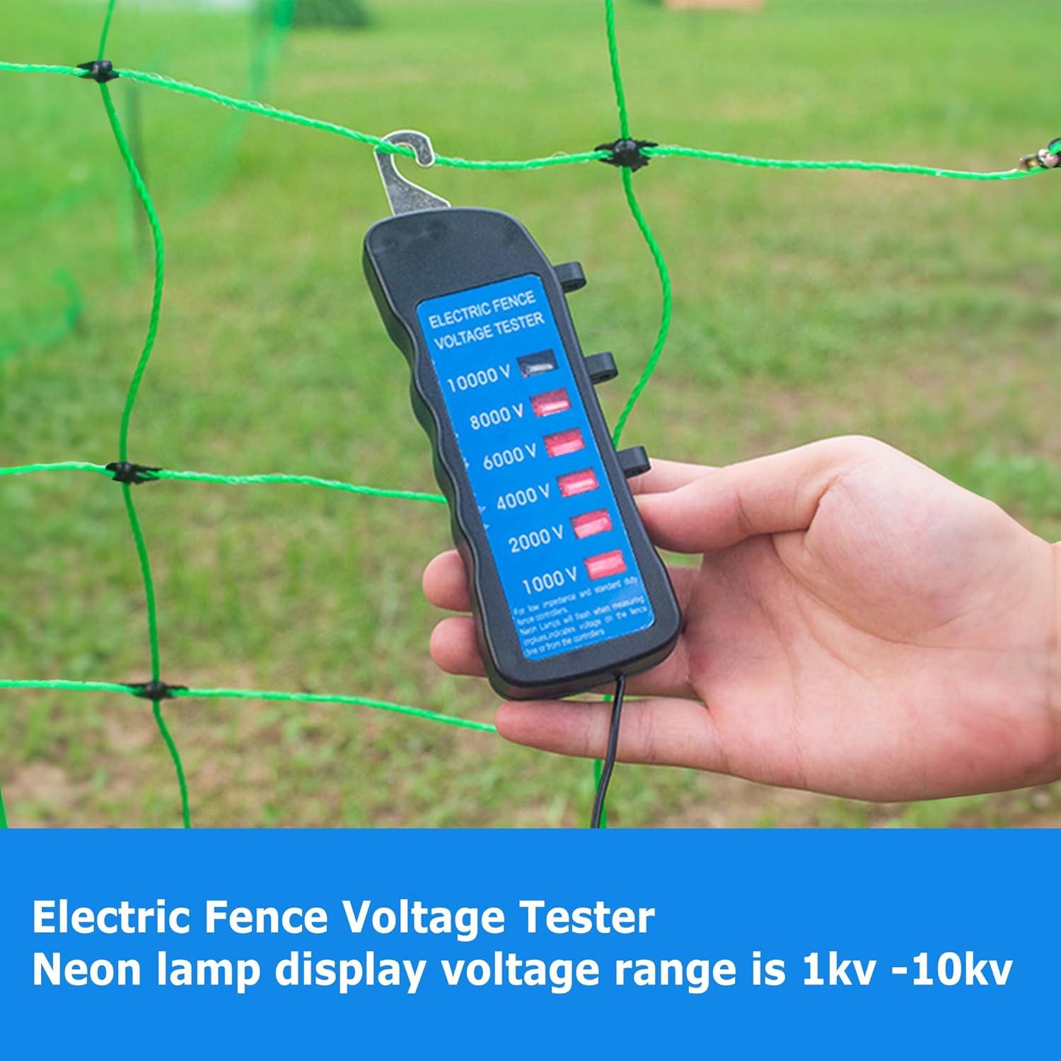 Probador de Voltaje de Cerca Eléctrica LYDITE 1kV-10kV 6 Luces
