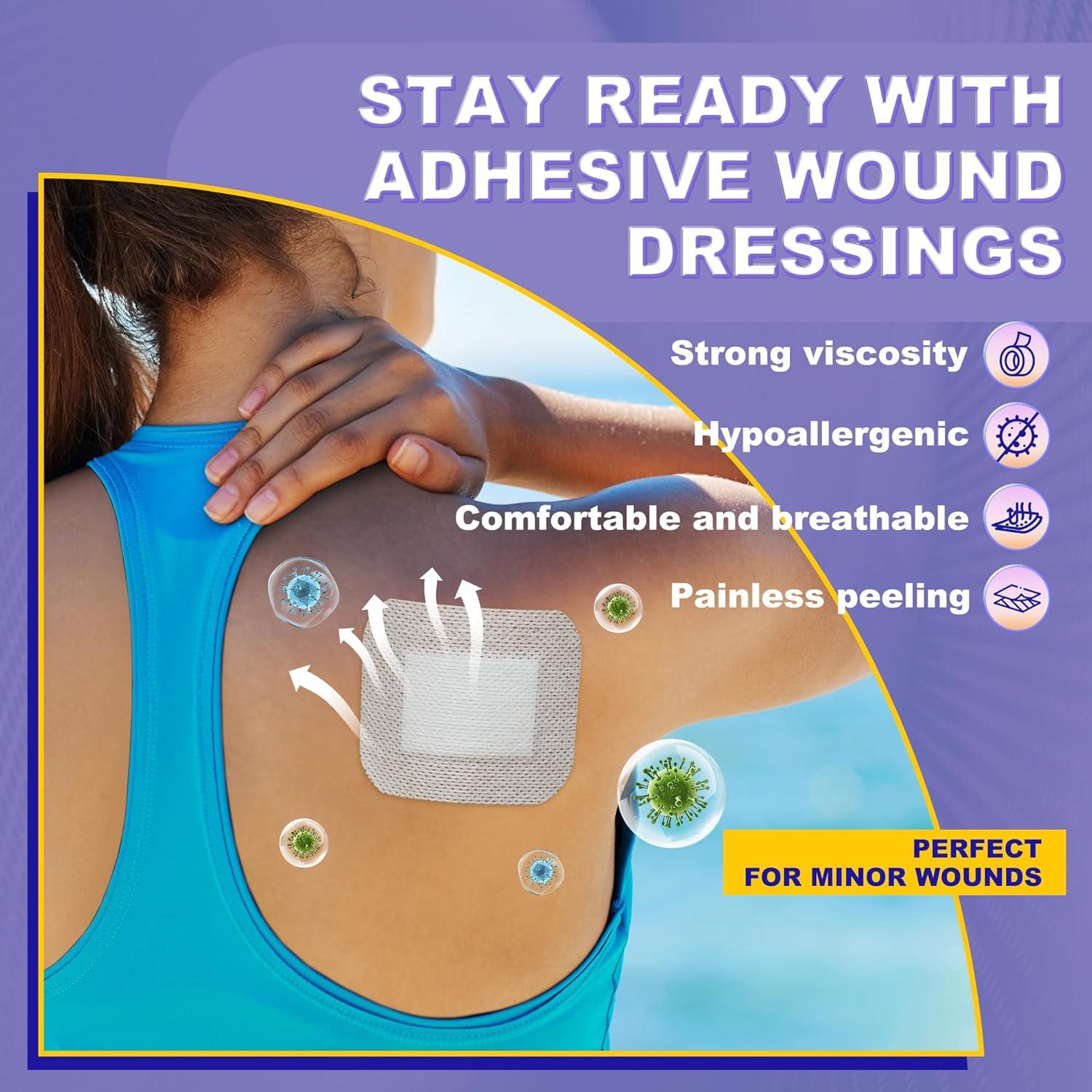 Kit de Cierre de Heridas Mariposa SYNTHGENE 4 Pcs 6-7 cm