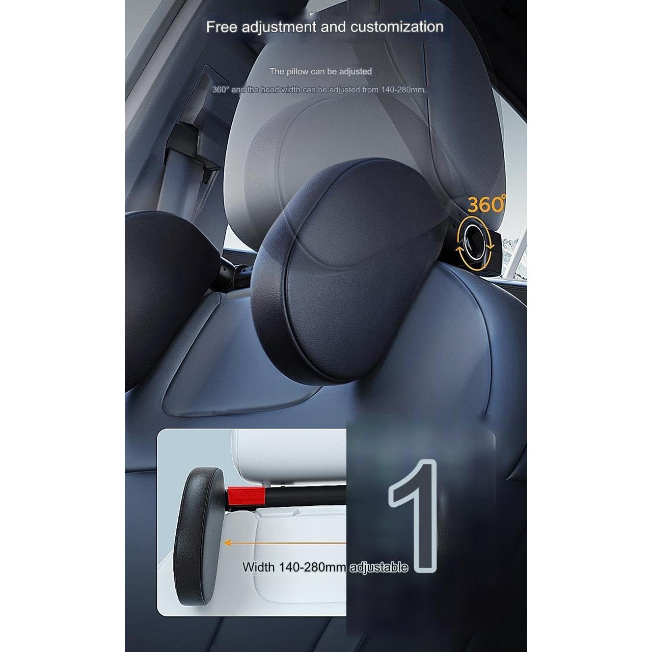 Cojín de Reposacabezas Ajustable PartsTo para Viaje - Beige