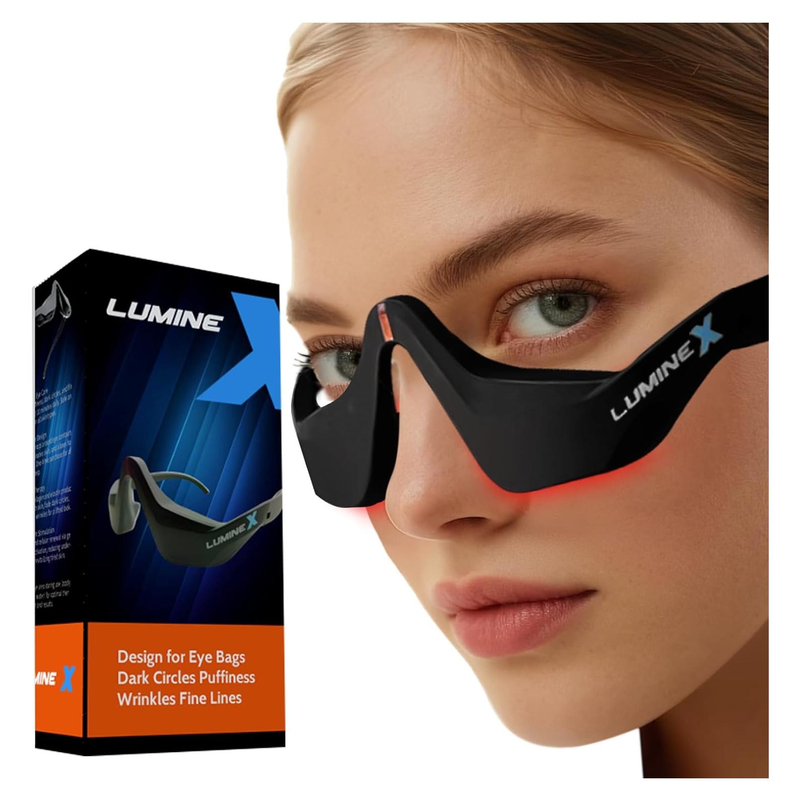 Gafas de Terapia de Luz Roja SENHI para Ojos - Masajeador Antienvejecimiento