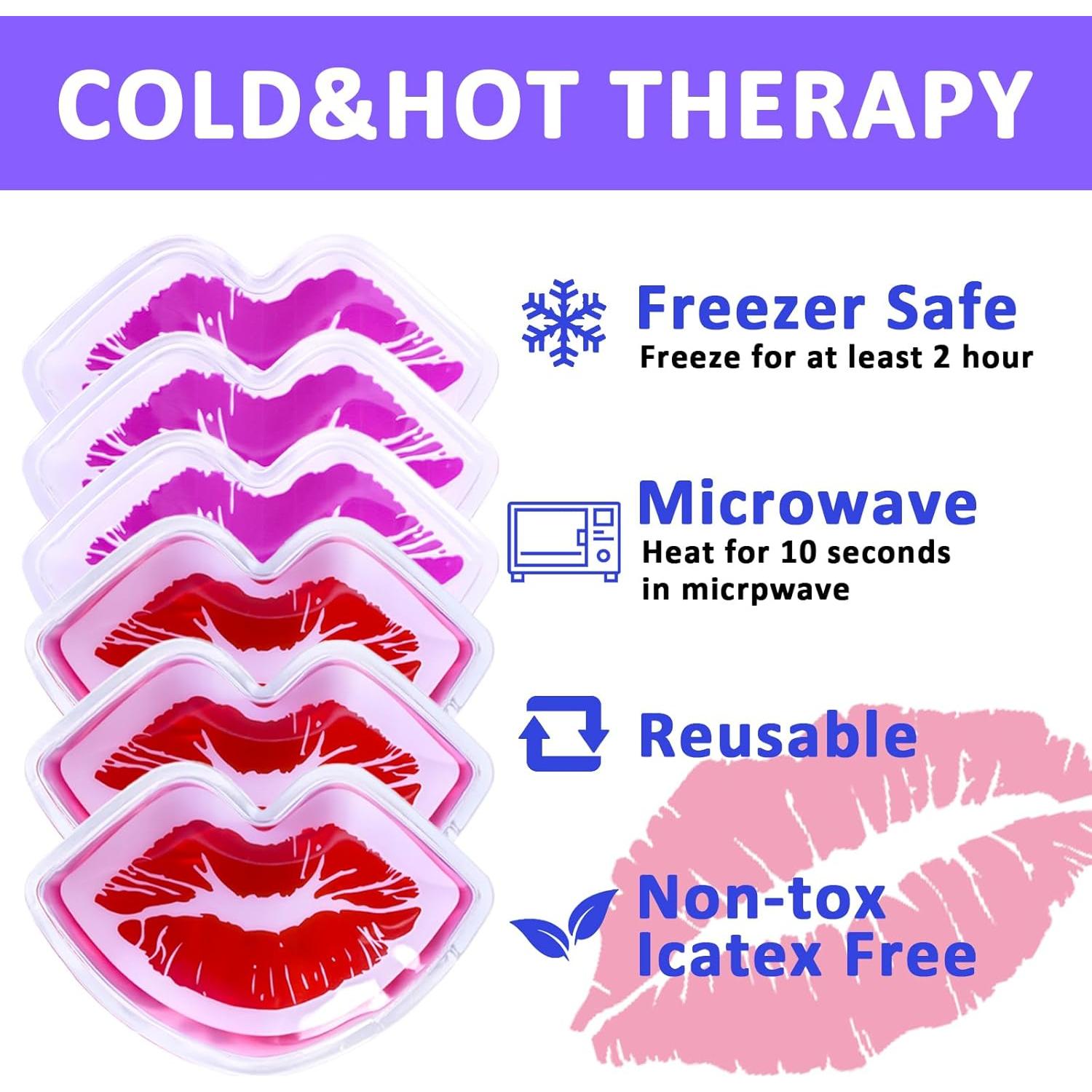 Paquete de Hielo para Labios y Ojos Coldchill 6 PCS