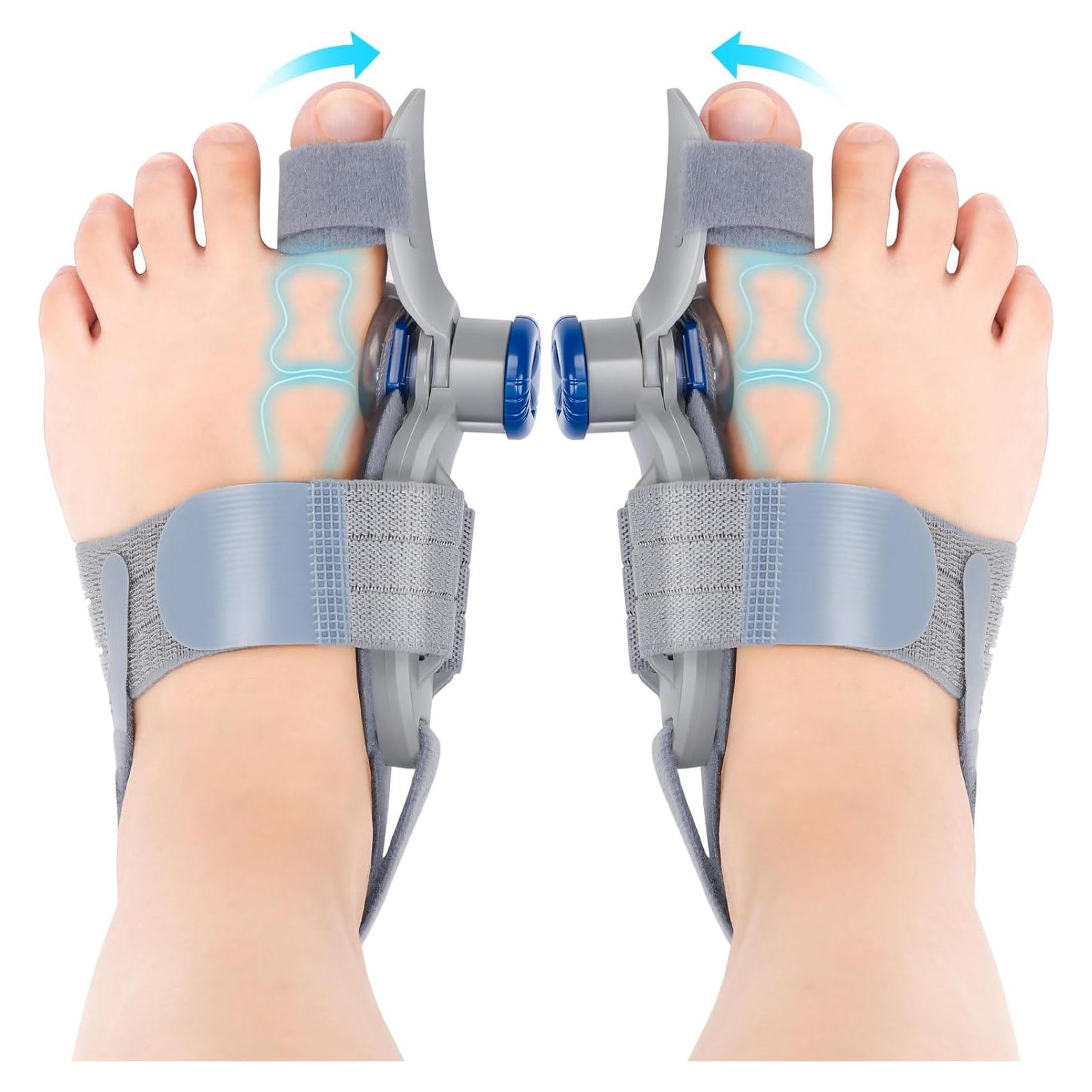 Corrector de Juanetes WOLOYHEATIE Ajustable 2PCS Alivio Dolor