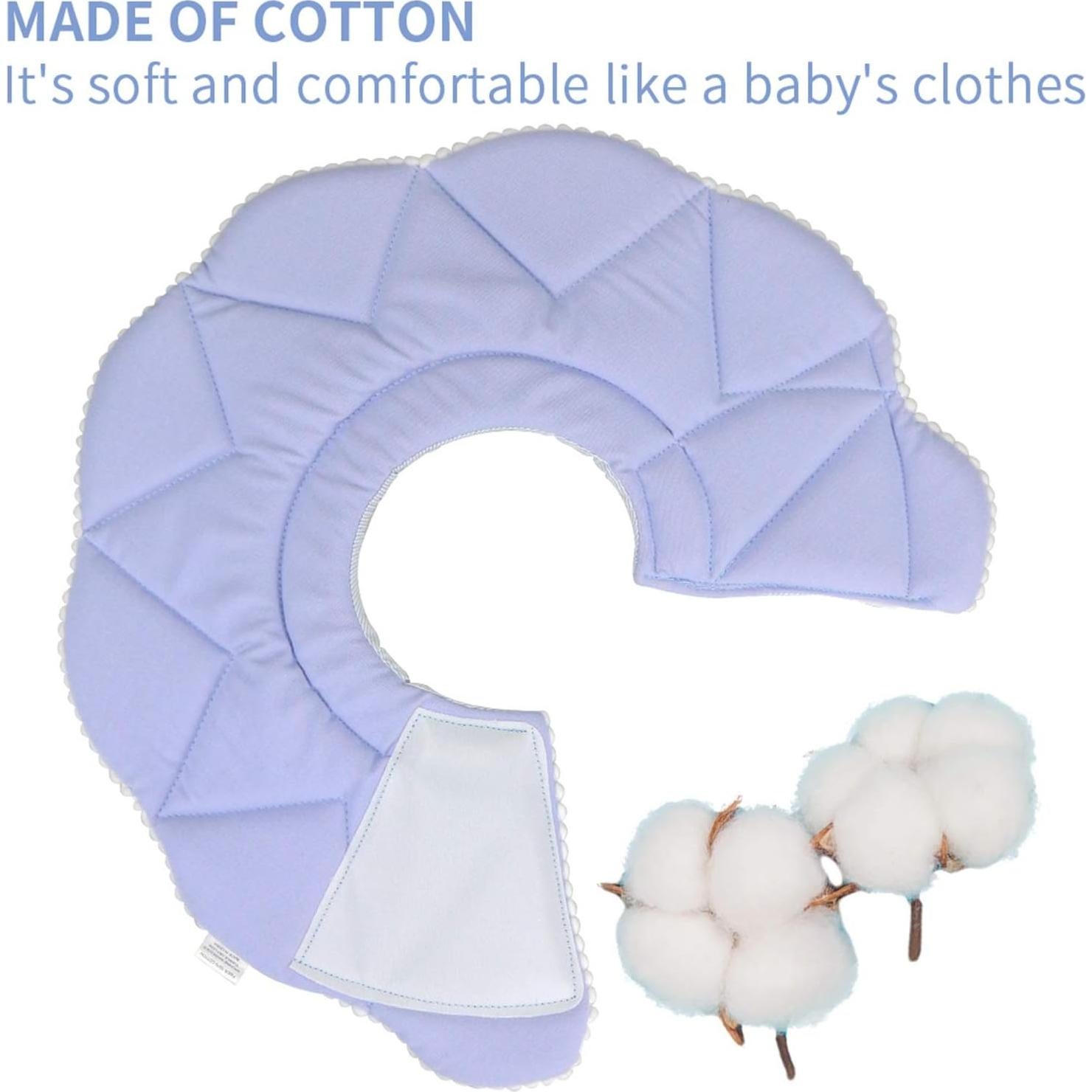 Collar de Recuperación Suave WZ PET para Gato y Perro Pequeño Azul