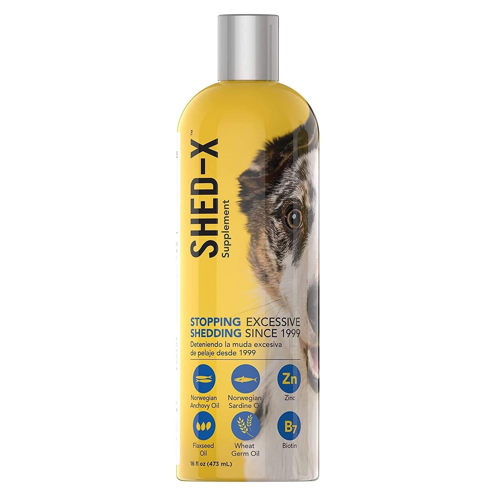 Suplemento Líquido Shed-X SynergyLabs 473ml para Perros
