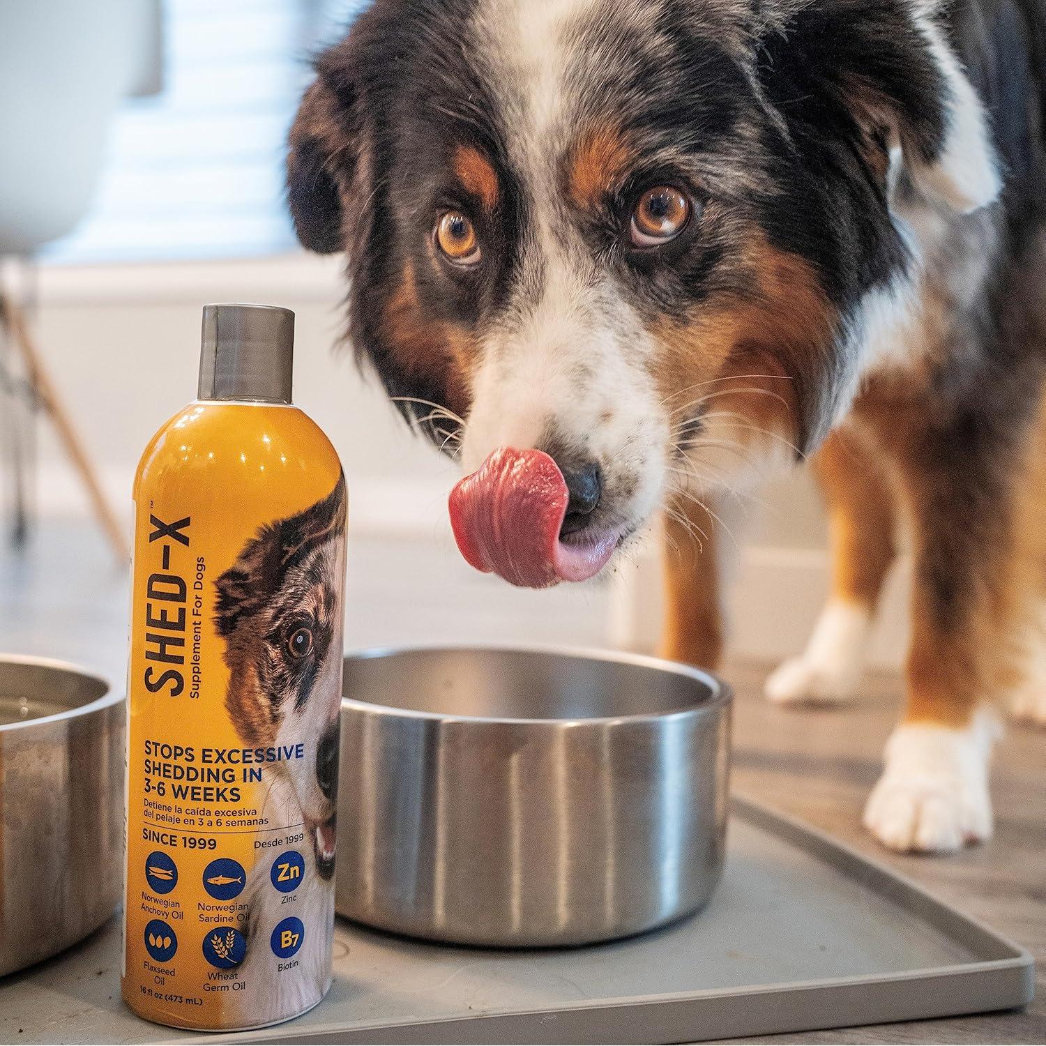 Suplemento Líquido Shed-X SynergyLabs 473ml para Perros