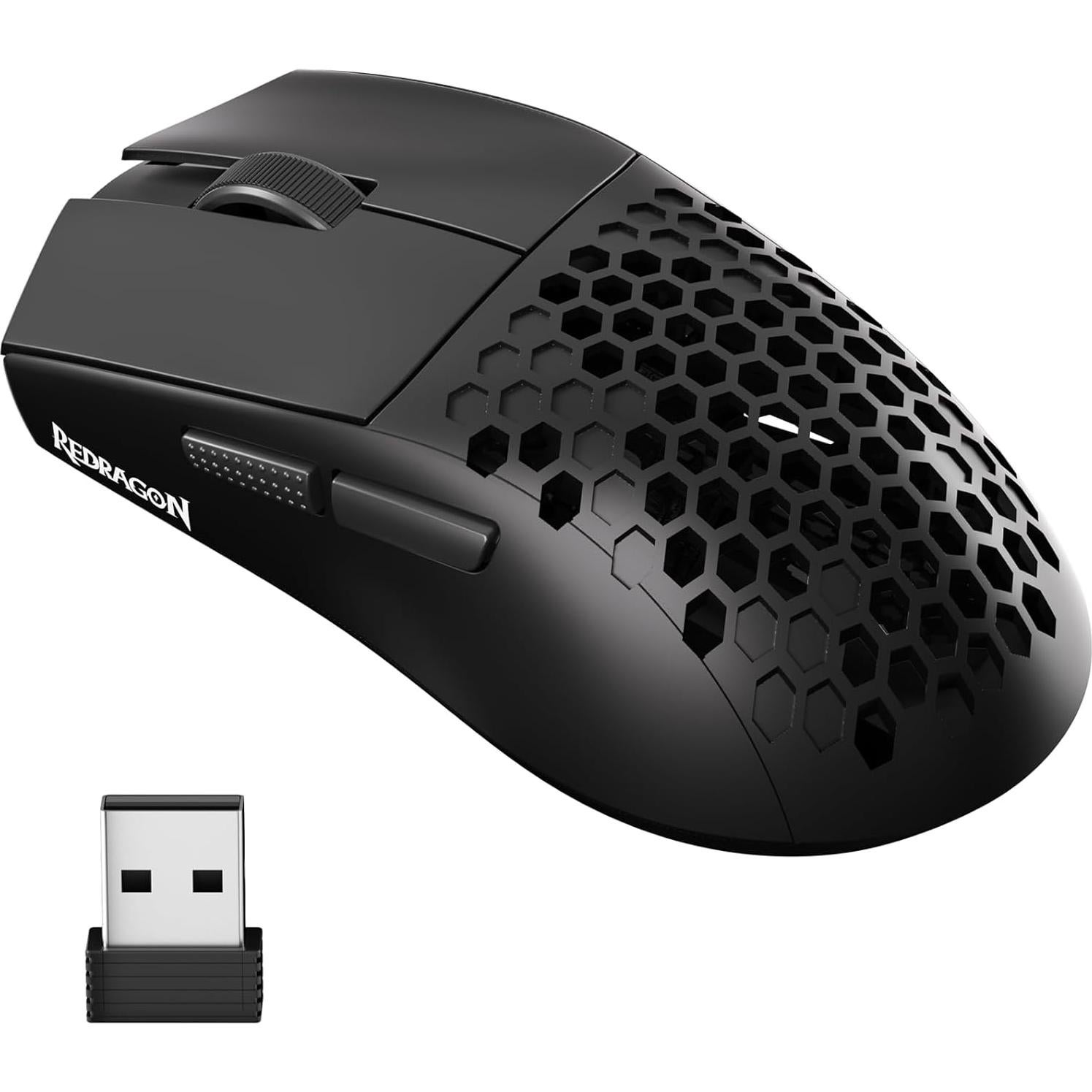 Ratón Gaming Inalámbrico Redragon M725 8000 DPI Ultra Ligero