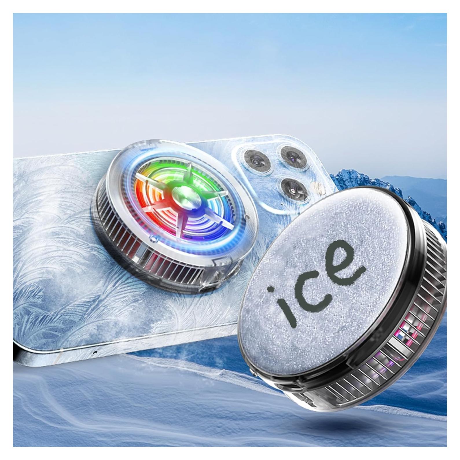 Enfriador de Teléfono LOCZAR S1 USB Semiconductores RGB 90g