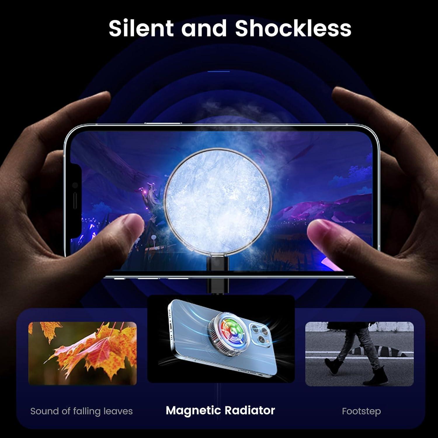 Enfriador de Teléfono LOCZAR S1 USB Semiconductores RGB 90g